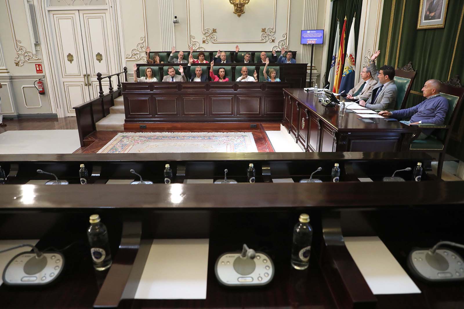 Pleno extraordinario en la Deputación para debatir sobre la corrupción