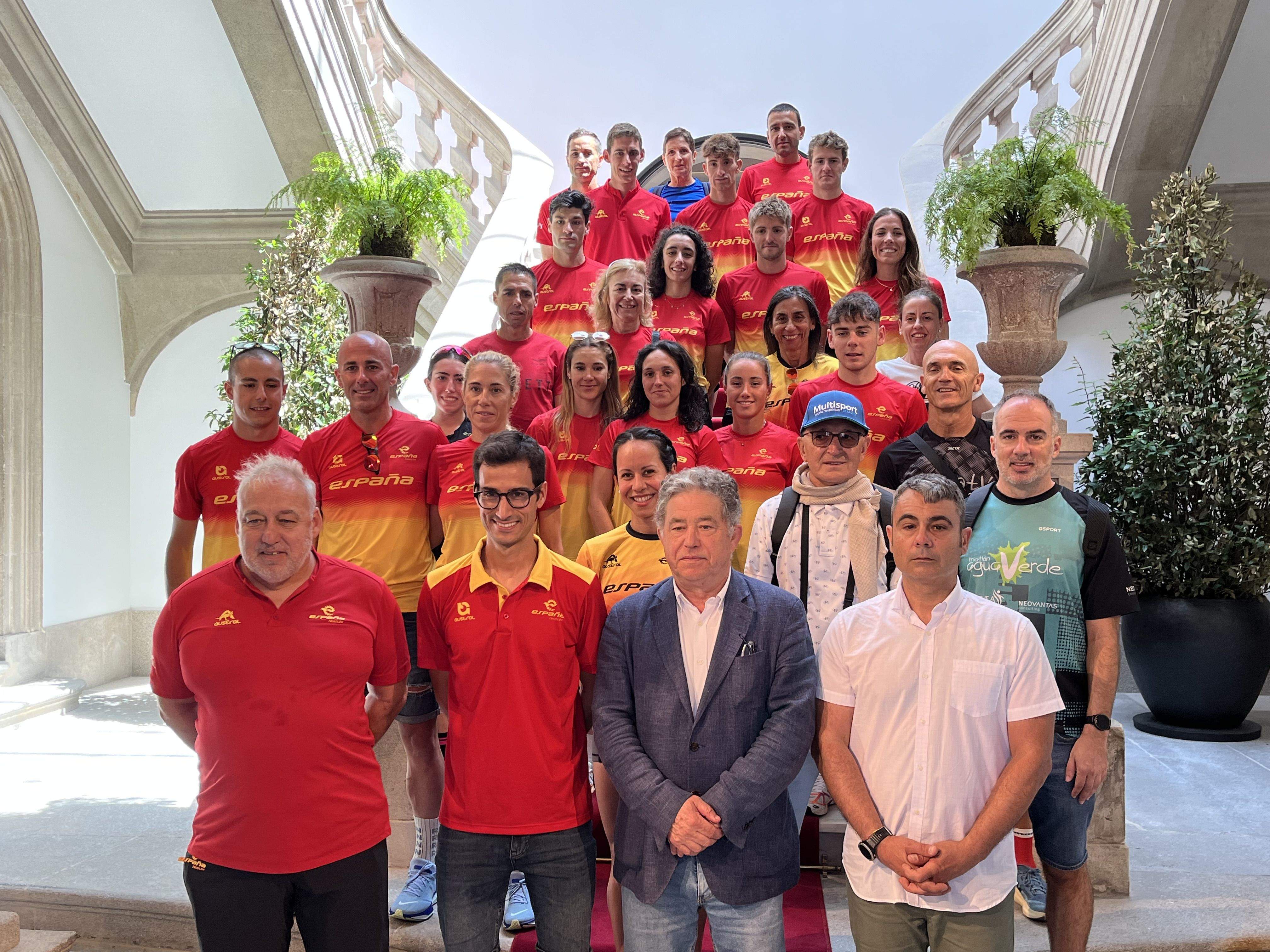 Presentación da Selección nacional de duatlón