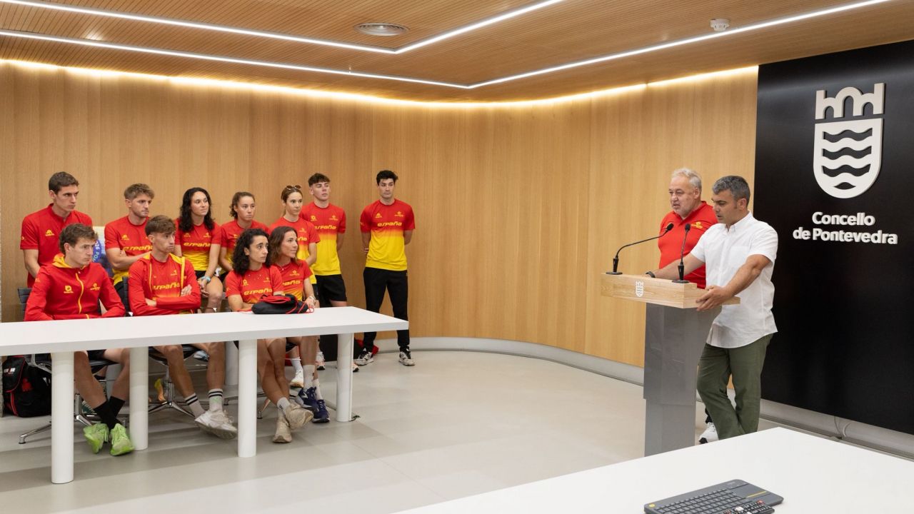 Presentación de la Selección nacional de duatlón