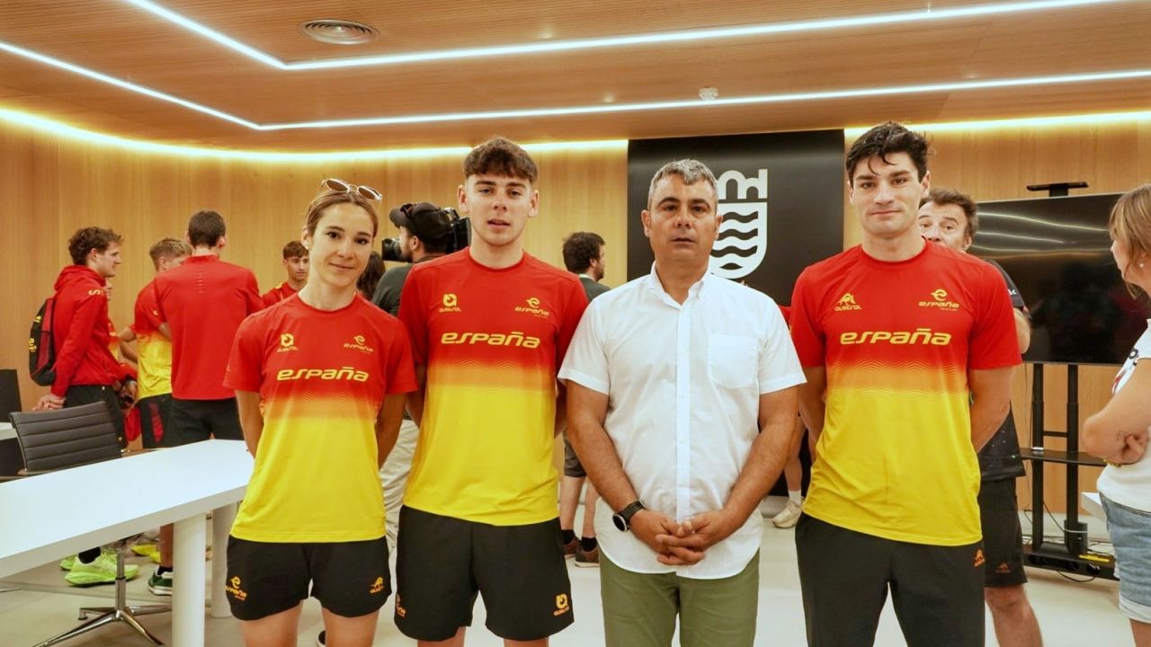 Sara Reimondo, Jarno Pousada, Javi Campos y Antonio Serrat