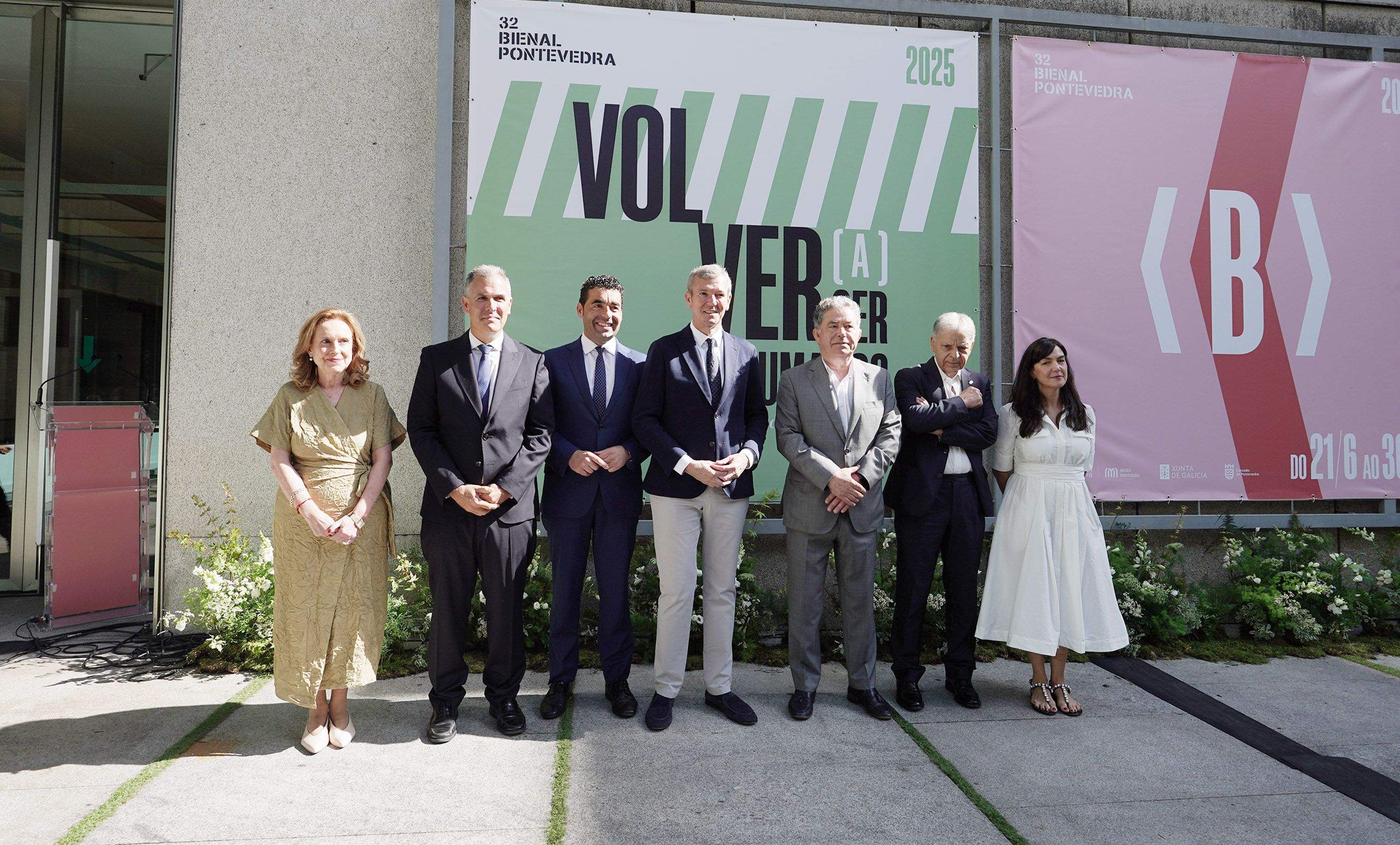 Inauguración oficial da 32ª Bienal de Arte de Pontevedra