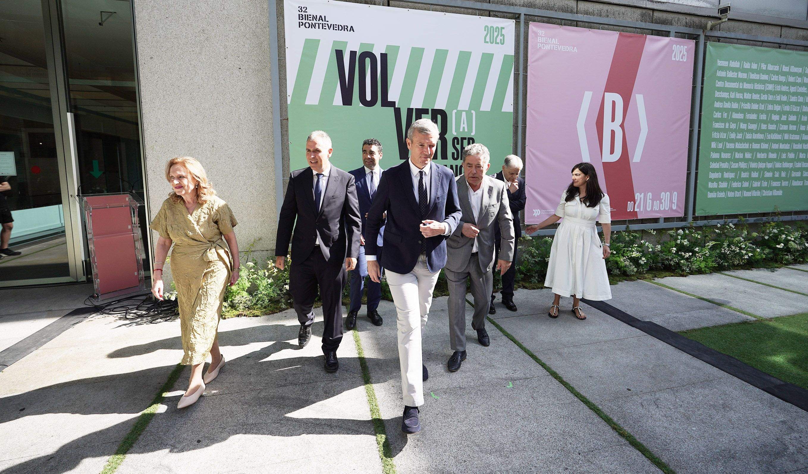 Inauguración oficial da 32ª Bienal de Arte de Pontevedra