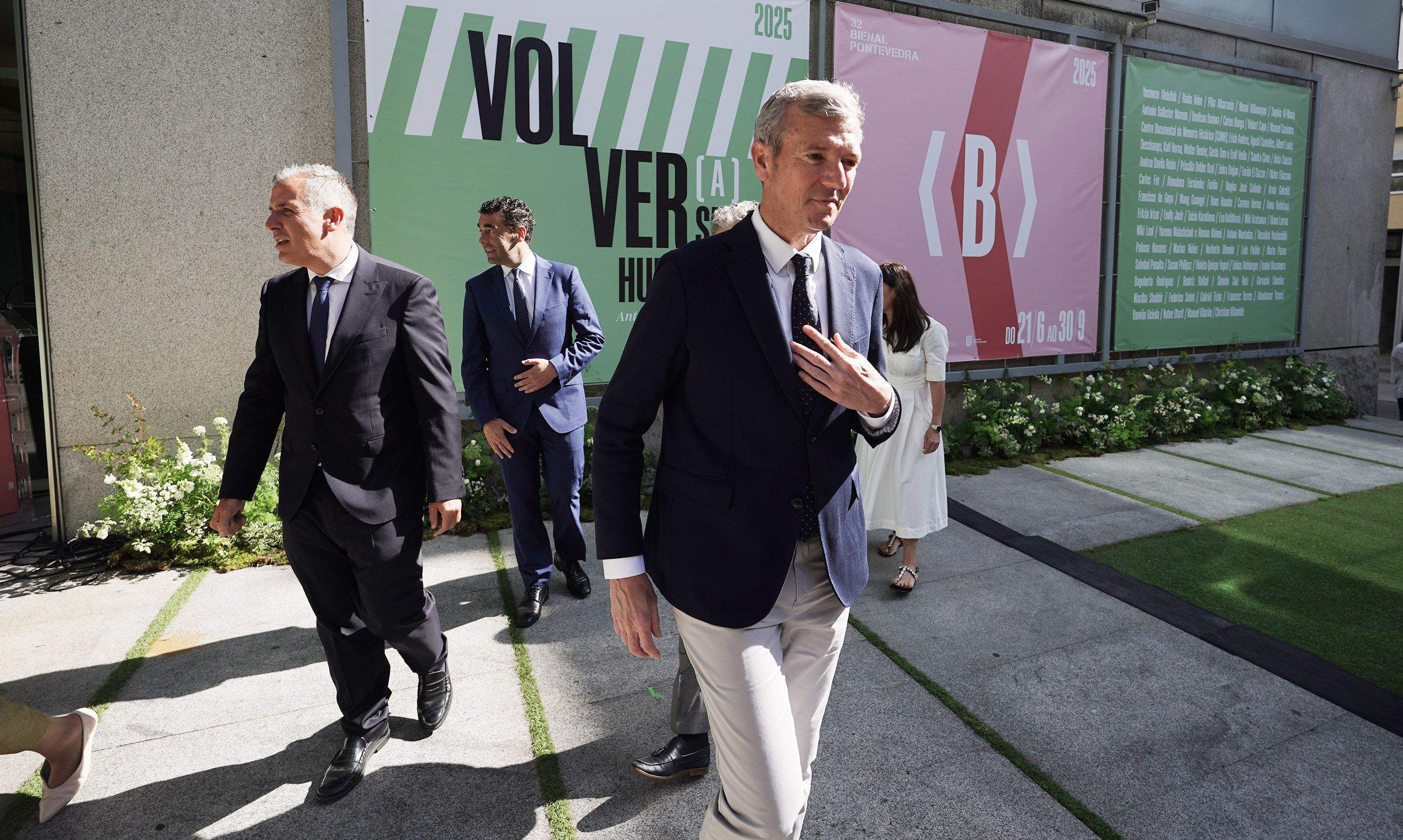 Inauguración oficial da 32ª Bienal de Arte de Pontevedra