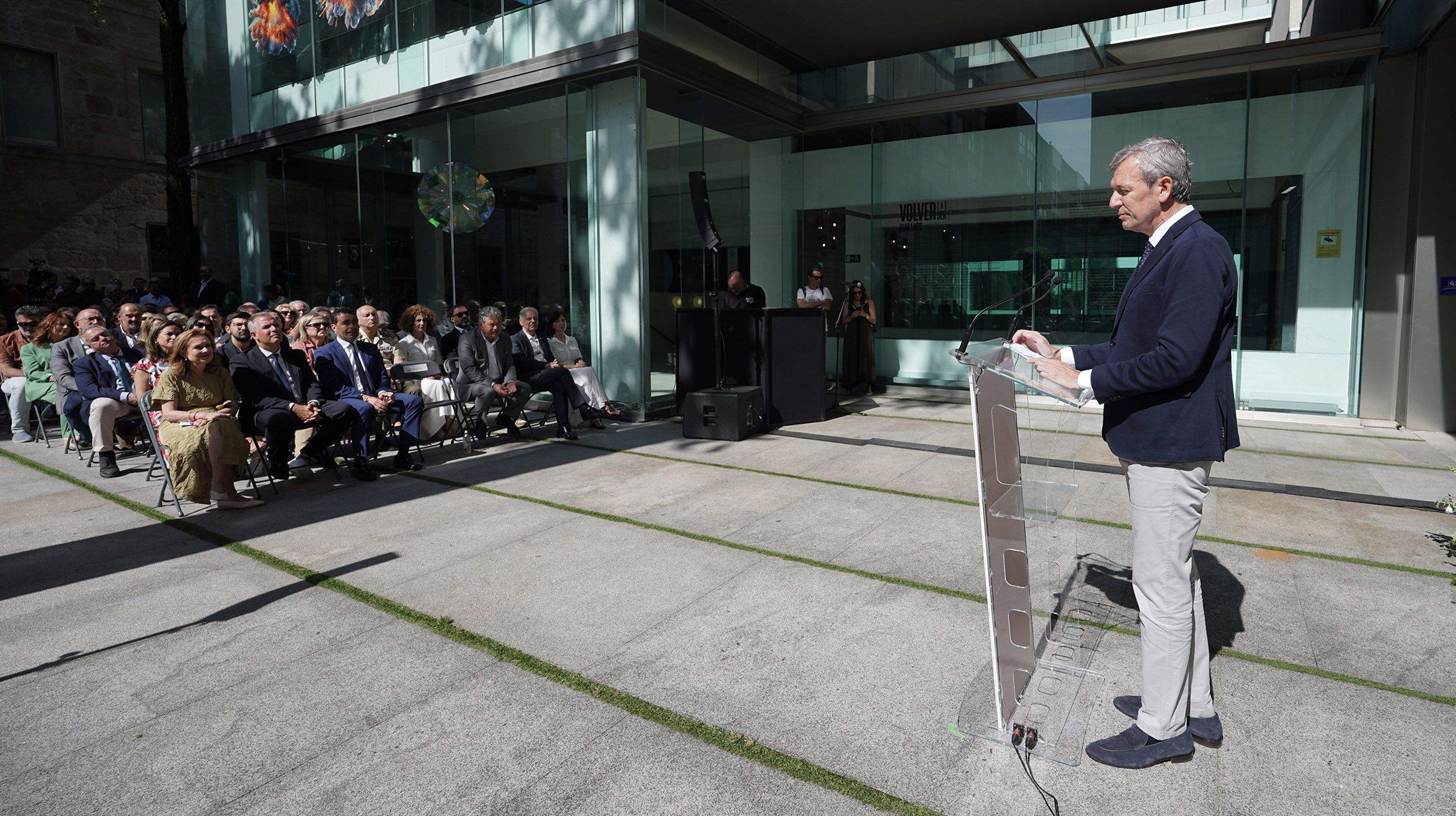 Inauguración oficial da 32ª Bienal de Arte de Pontevedra