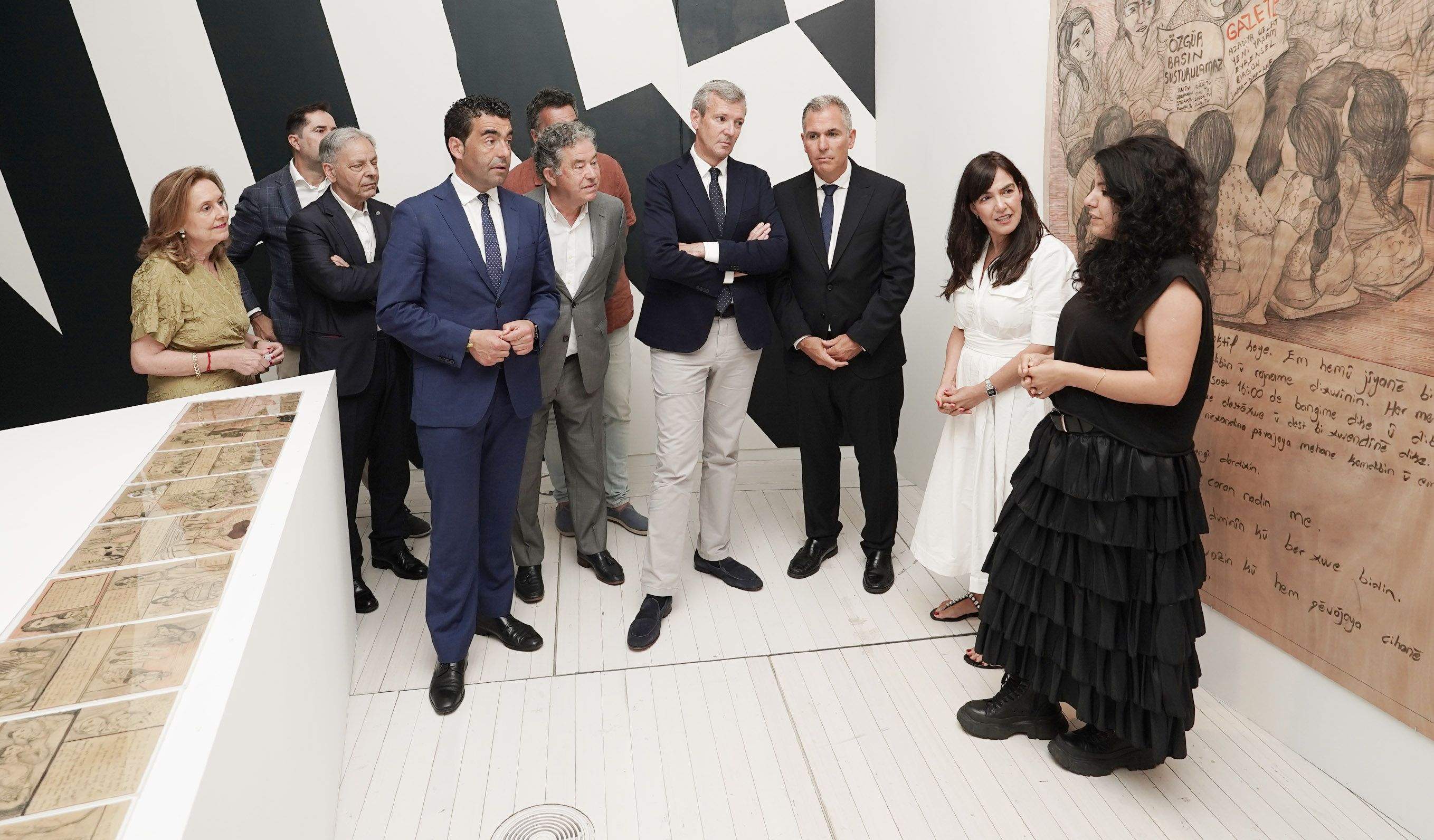 Inauguración oficial da 32ª Bienal de Arte de Pontevedra
