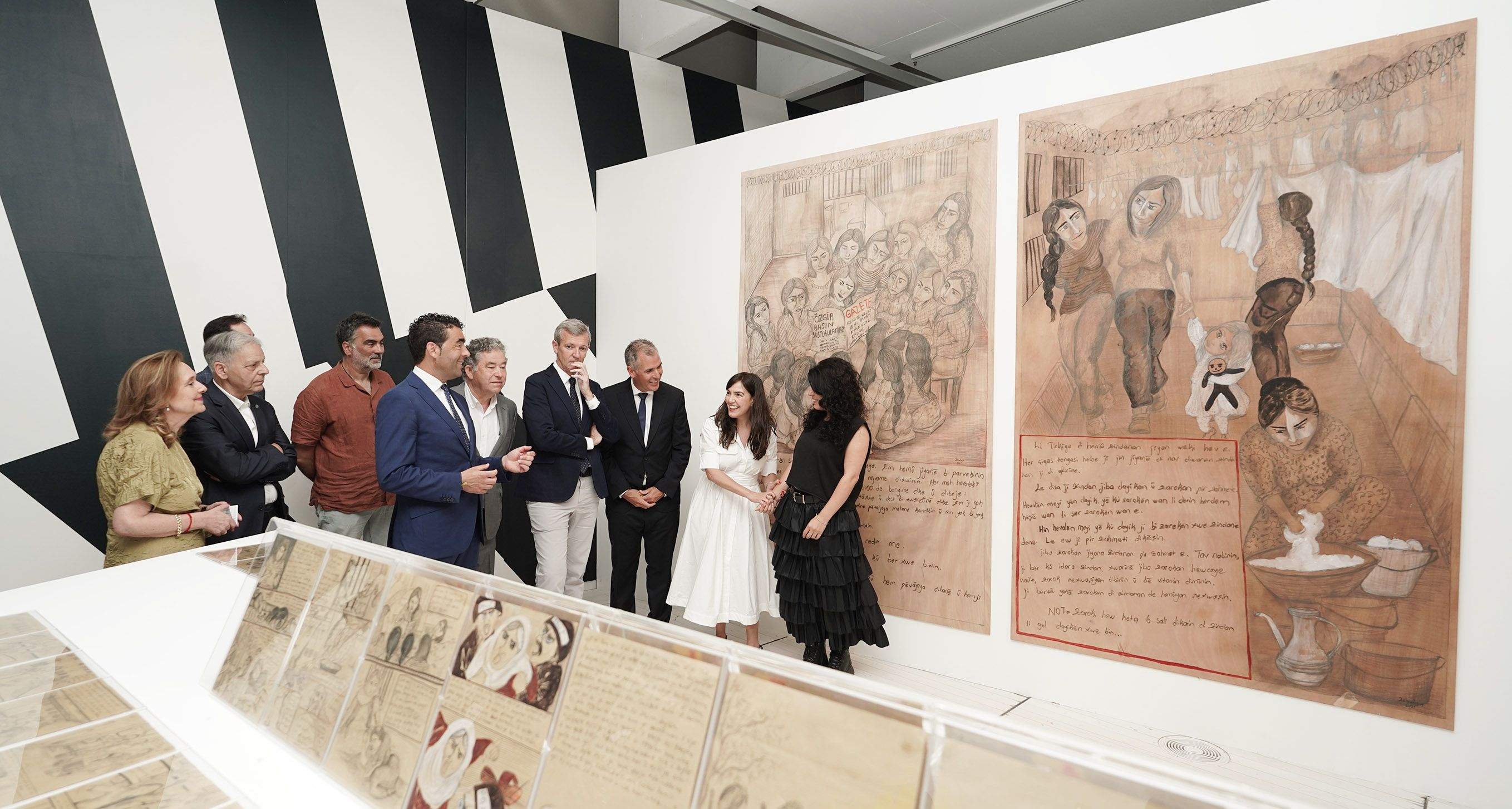 Inauguración oficial da 32ª Bienal de Arte de Pontevedra