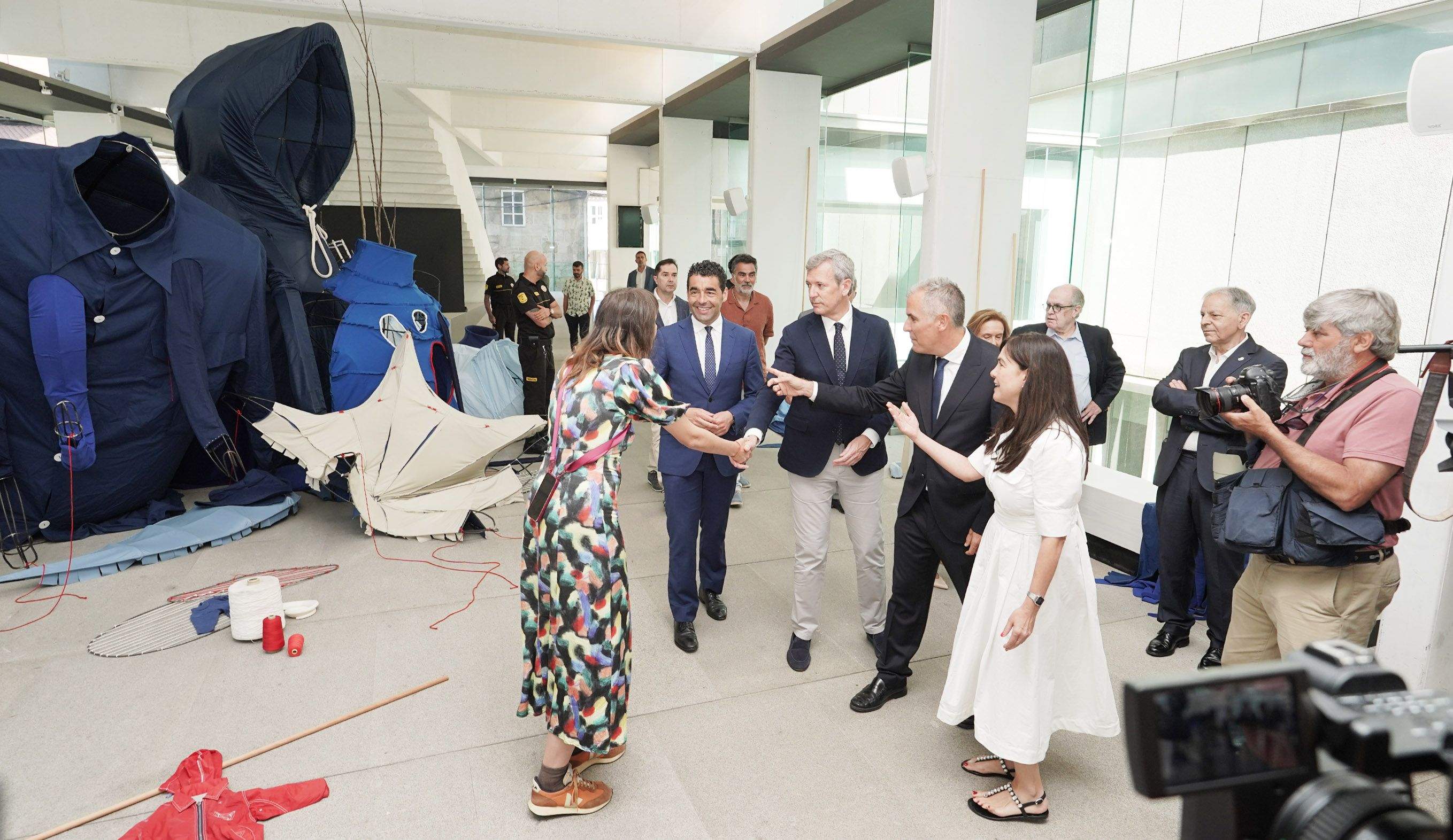 Inauguración oficial da 32ª Bienal de Arte de Pontevedra