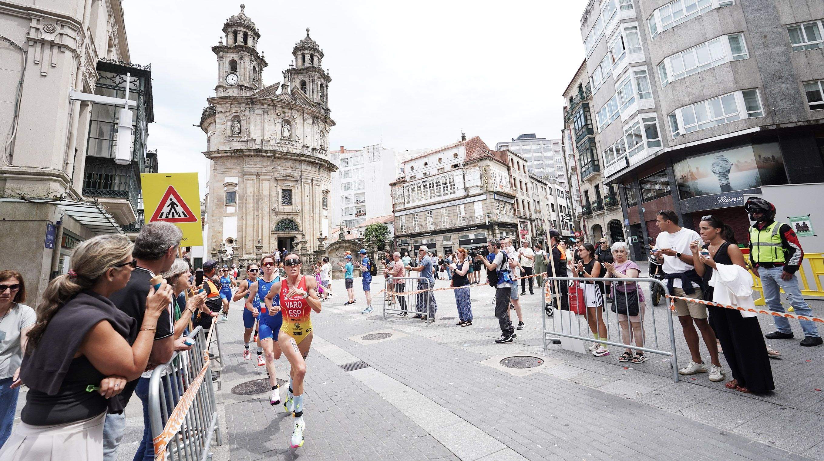 Carreira elite e sub23 feminina de dúatlon no Multisport de Pontevedra