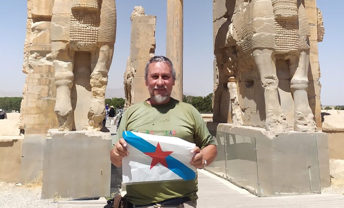 Foni Díaz, en Irán