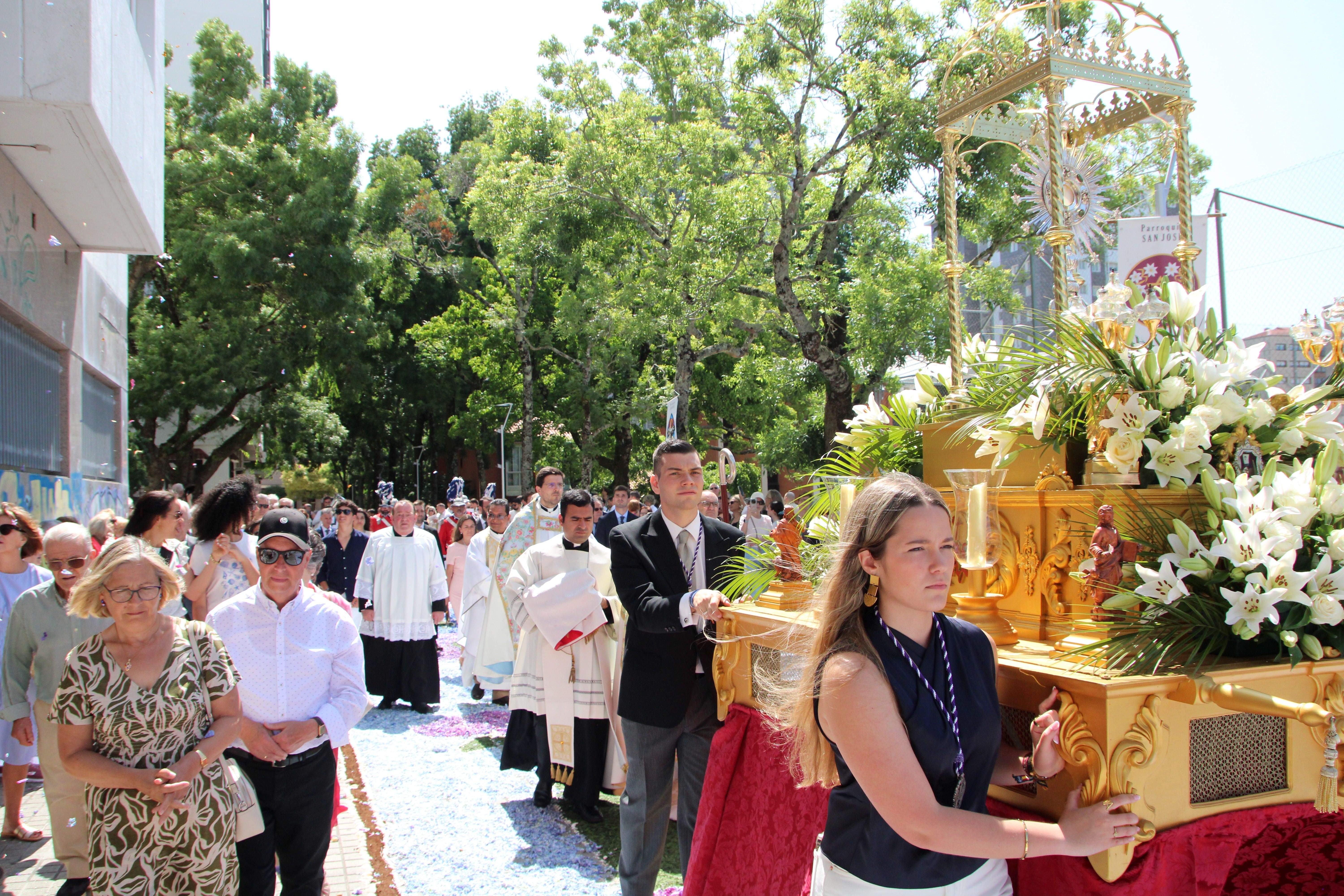 Procesión del Corpus Christi 2025 en Pontevedra Procesión del Corpus Christi 2025 en Pontevedra