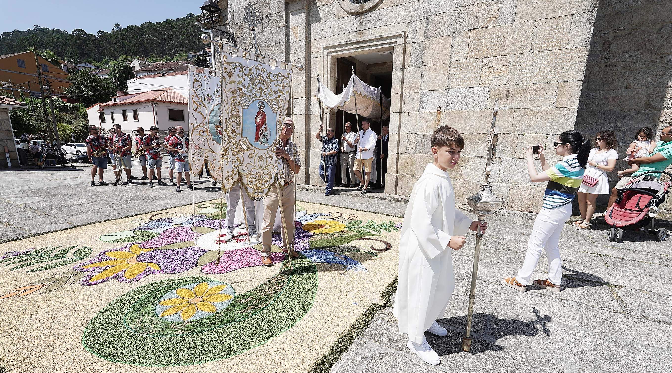 Festa das Alfombras en Bueu Festa das Alfombras en Bueu
