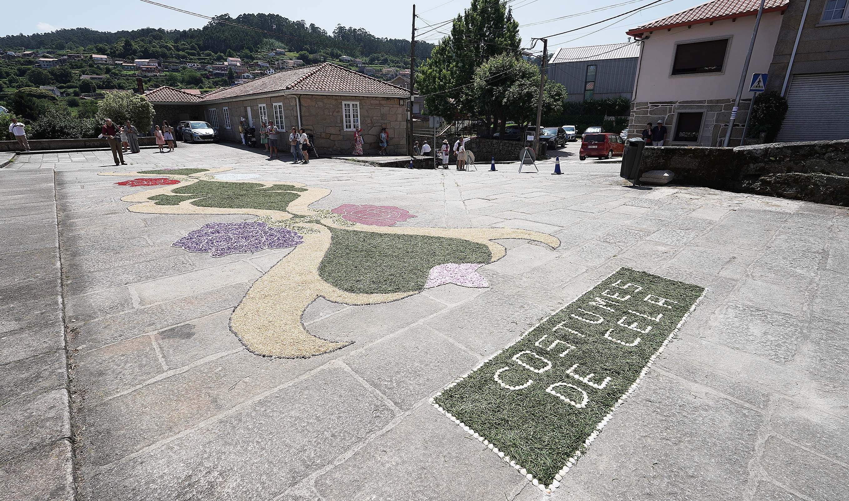 Festa das Alfombras en Bueu
