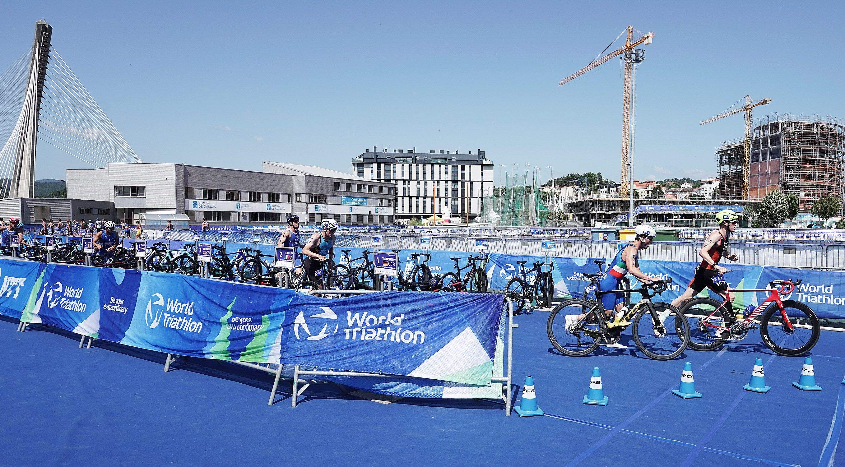 Relevos mixtos élite y júnior de duatlón en el Multisport 2025