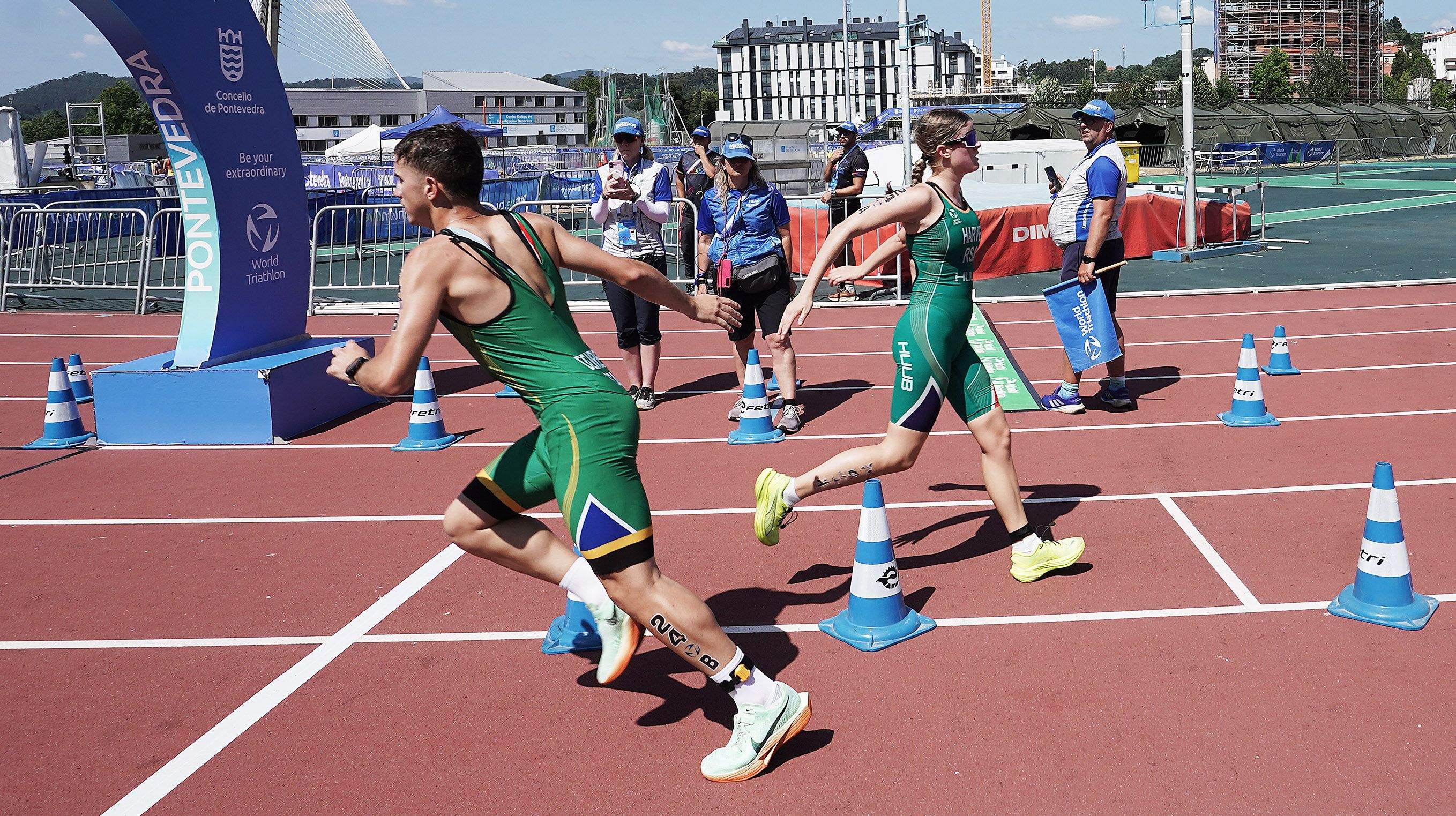 Relevos mixtos élite y júnior de duatlón en el Multisport 2025