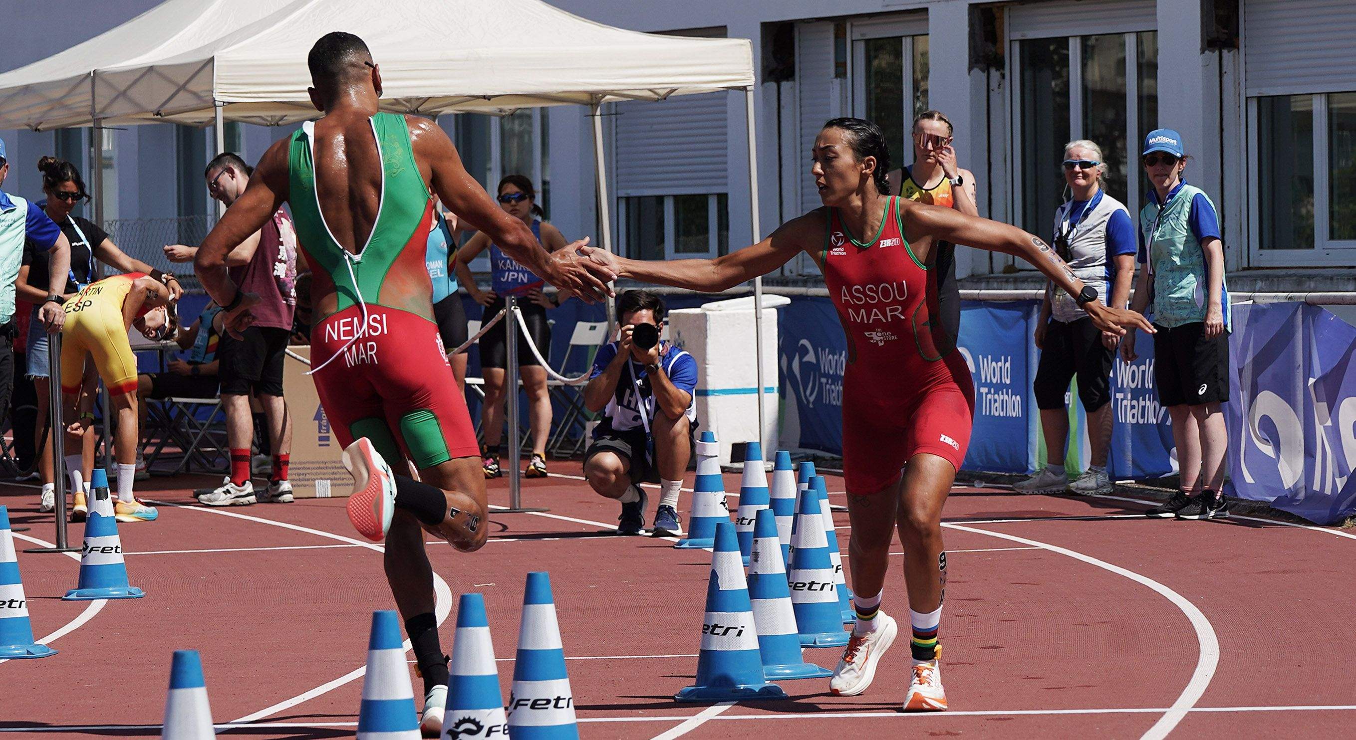 Relevos mixtos élite y júnior de duatlón en el Multisport 2025