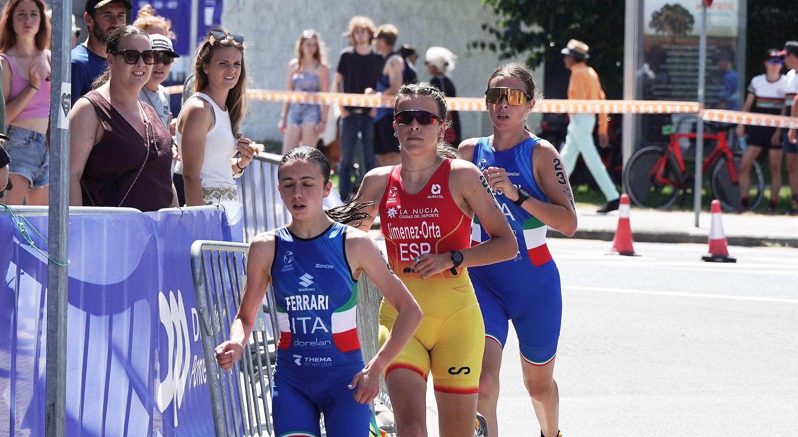 Jiménez-Orta, en los relevos mixtos élite y júnior de duatlón en el Multisport 2025