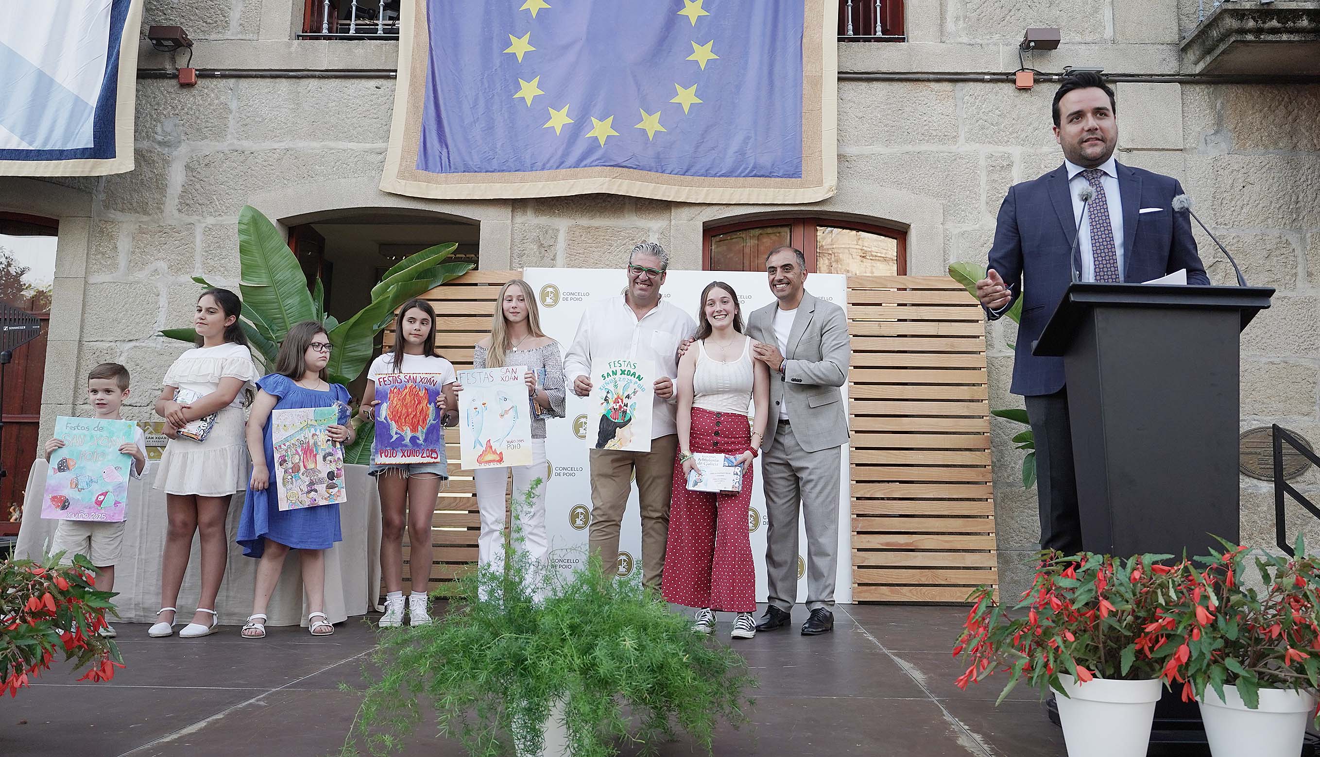 Arranque de las Fiestas de San Xoán en Poio