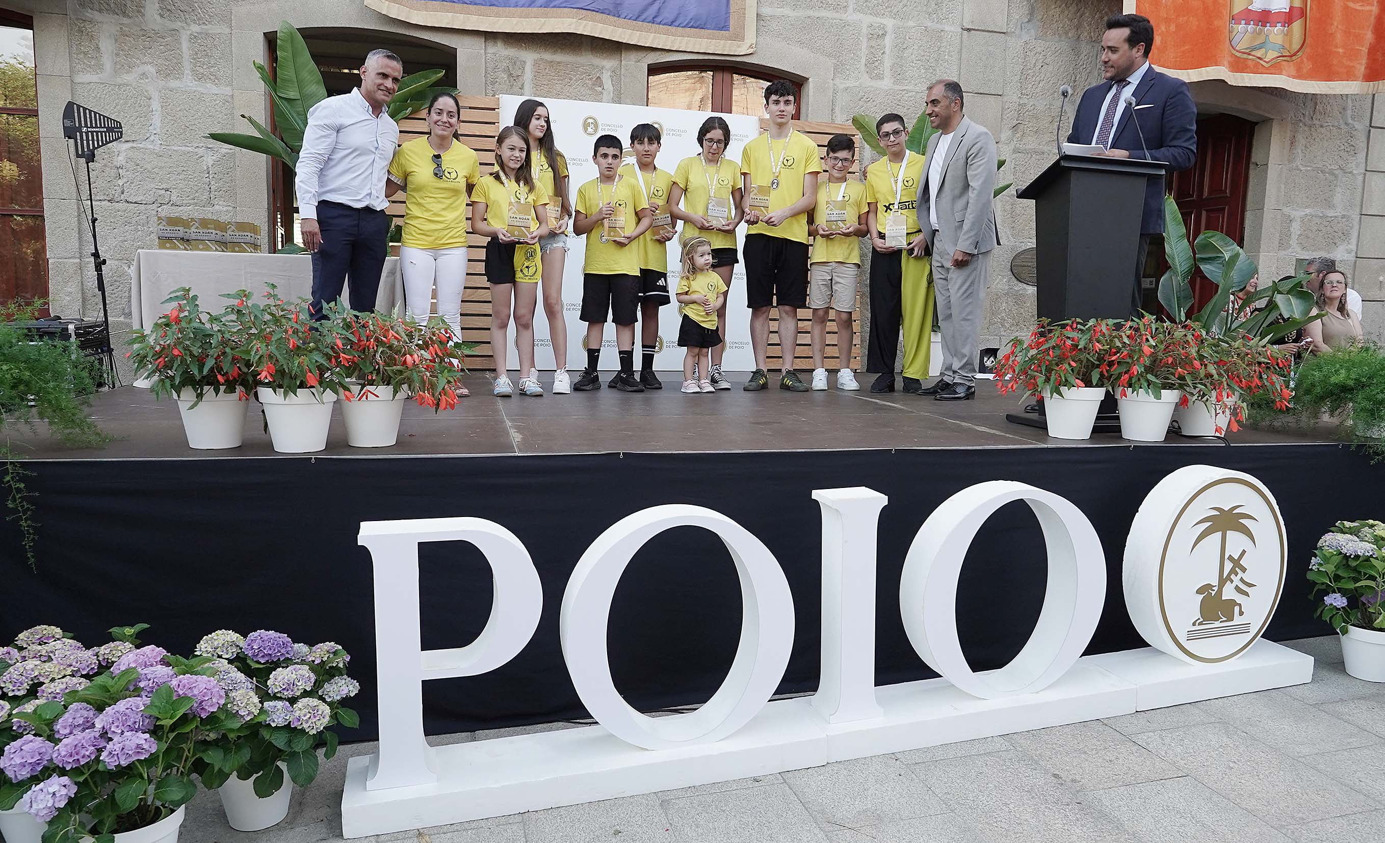 Arranque de las Fiestas de San Xoán en Poio