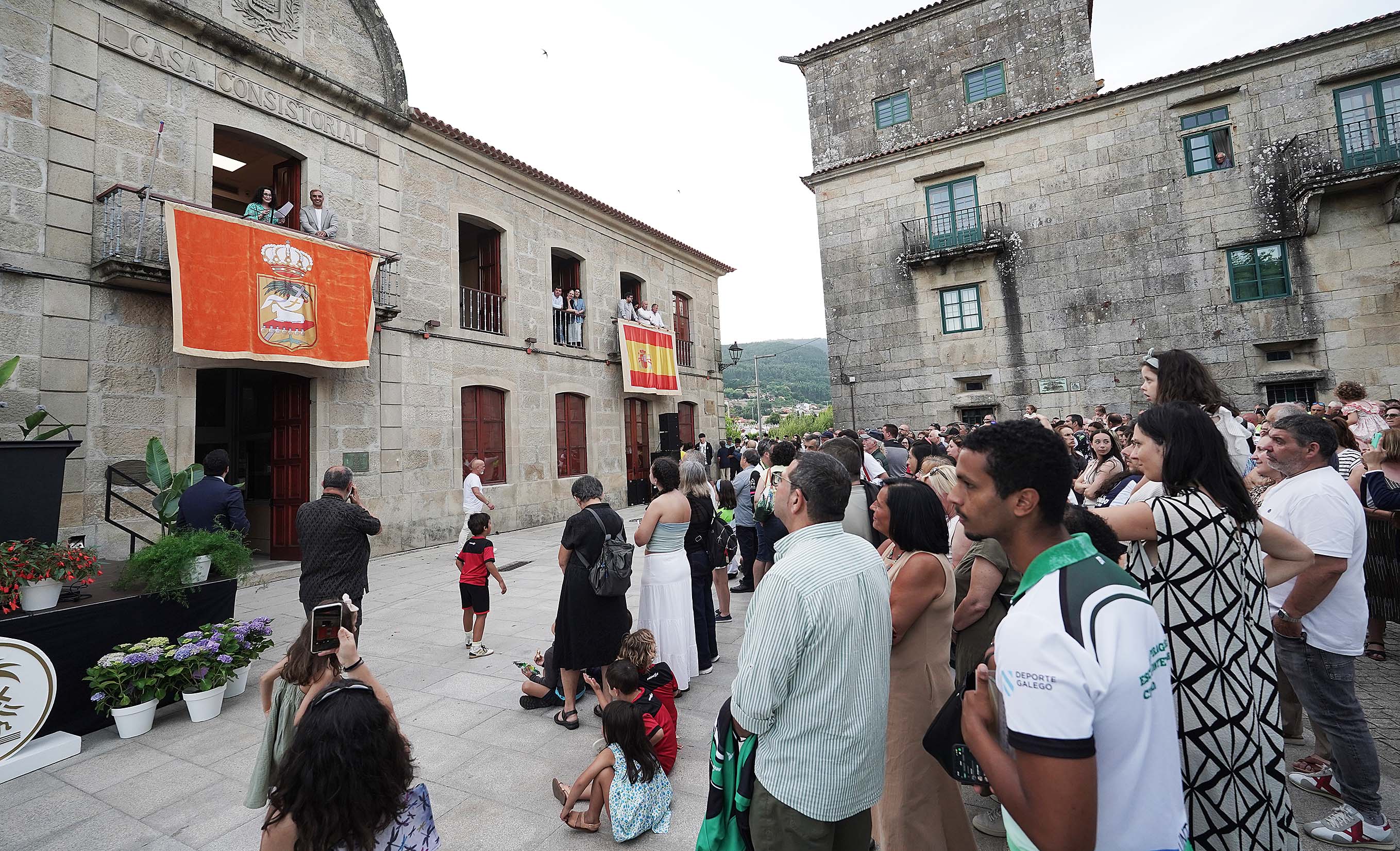 Arranque de las Fiestas de San Xoán en Poio