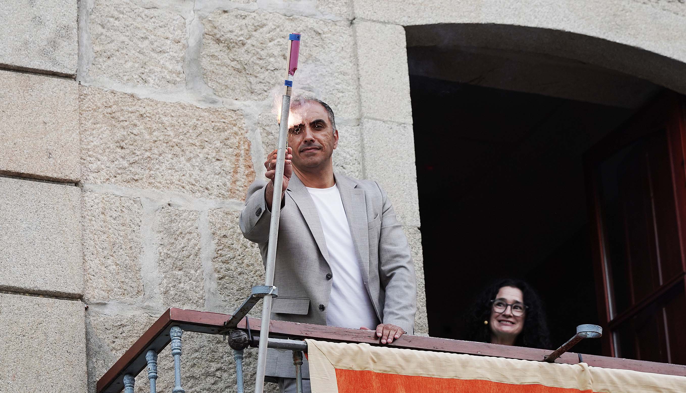 Arranque de las Fiestas de San Xoán en Poio