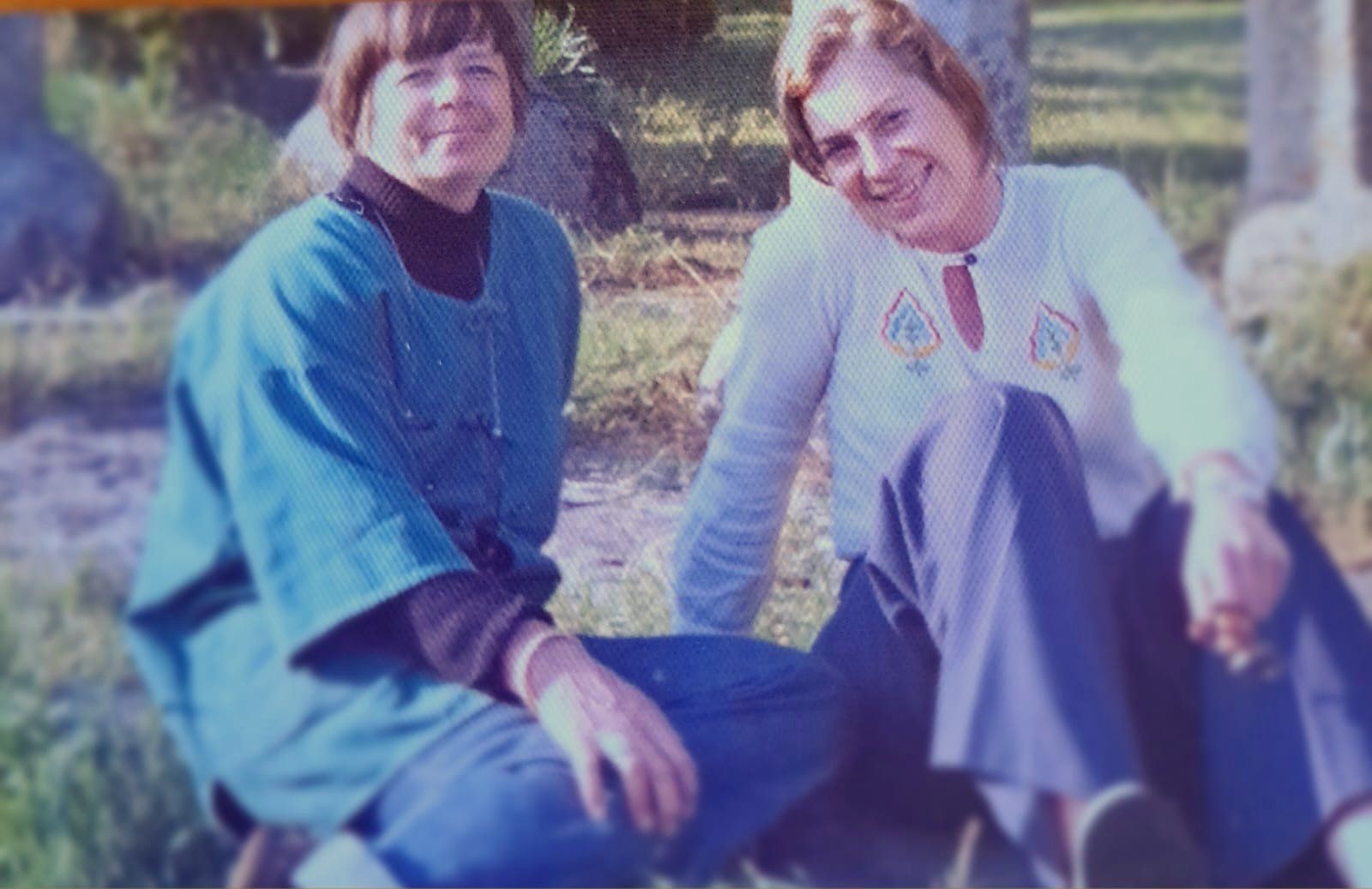 Marta Dahlgren y Christina Lilliestierna en el Pazo do Cadro