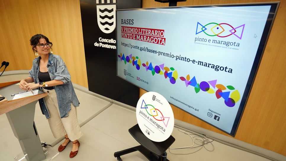 Anabel Gulías presenta a quinta edición do Premio Pinto e Maragota Anabel Gulías presenta a quinta edición do Premio Pinto e Maragota