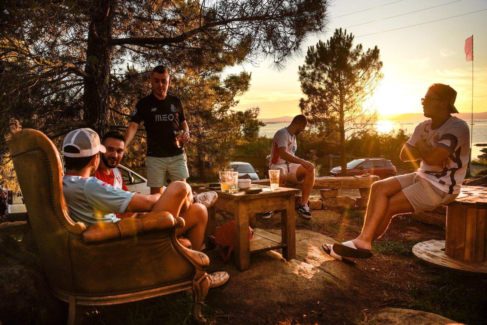 Areoso Beach Club, en A Illa de Arousa