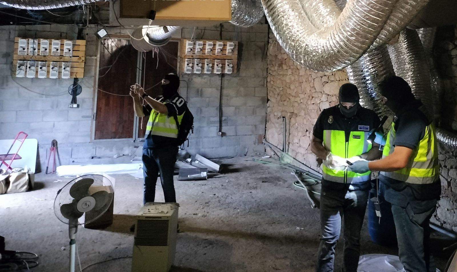 Uno de los registros realizados en la operación "Ninja II"