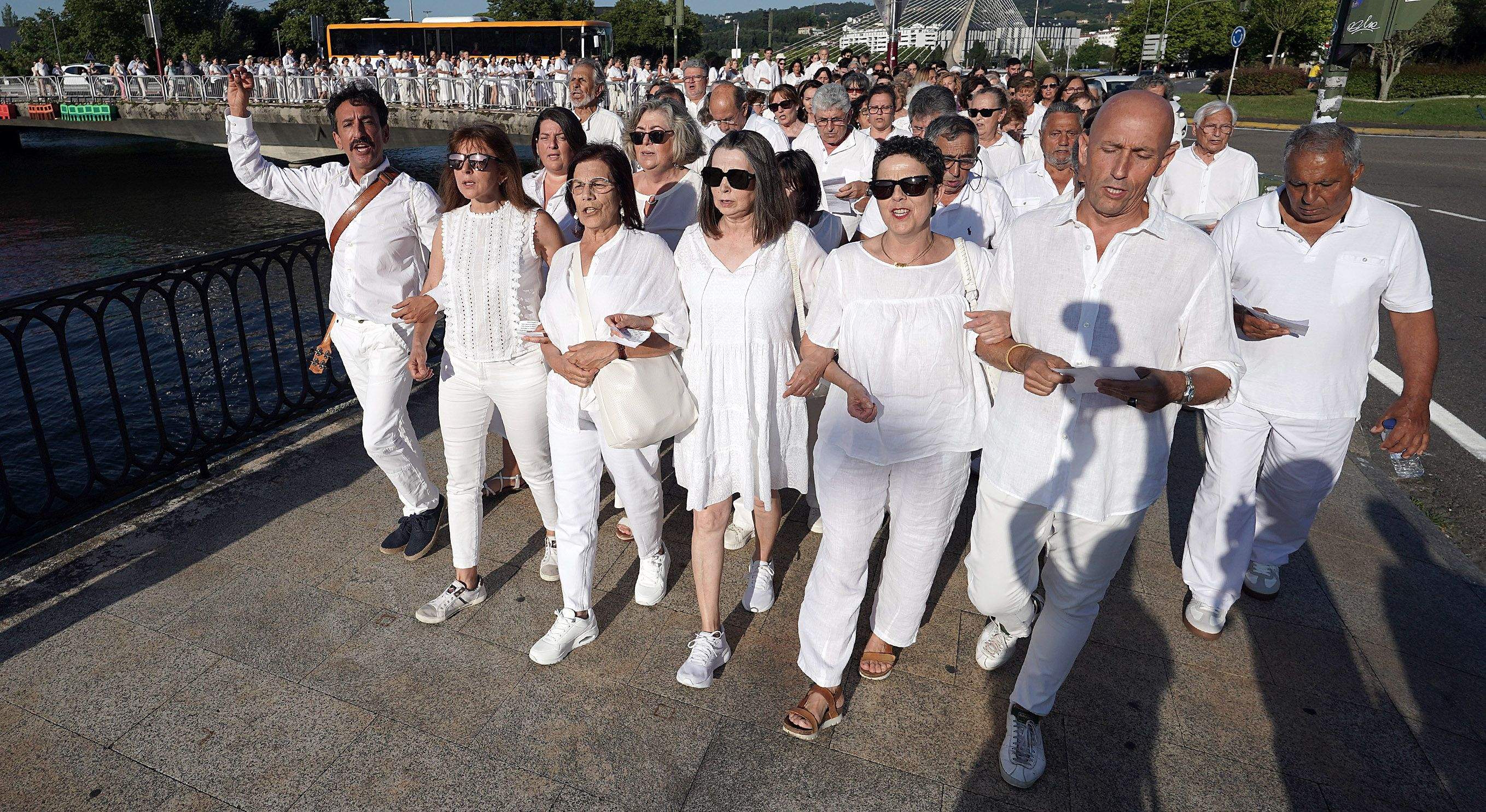 'Libertas', la performance de Vasco Araújo en la Bienal de Arte de Pontevedra