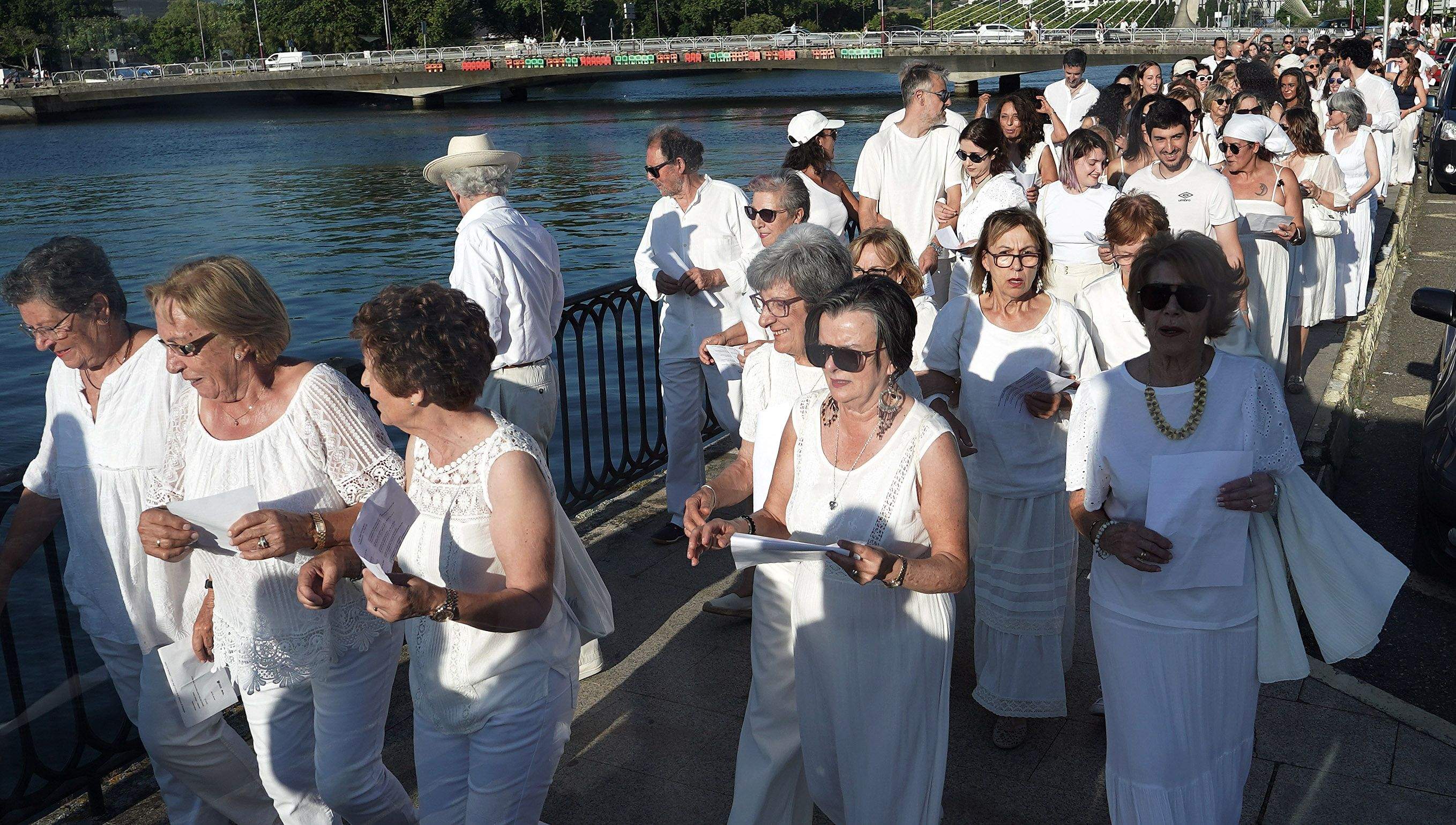 'Libertas', la performance de Vasco Araújo en la Bienal de Arte de Pontevedra