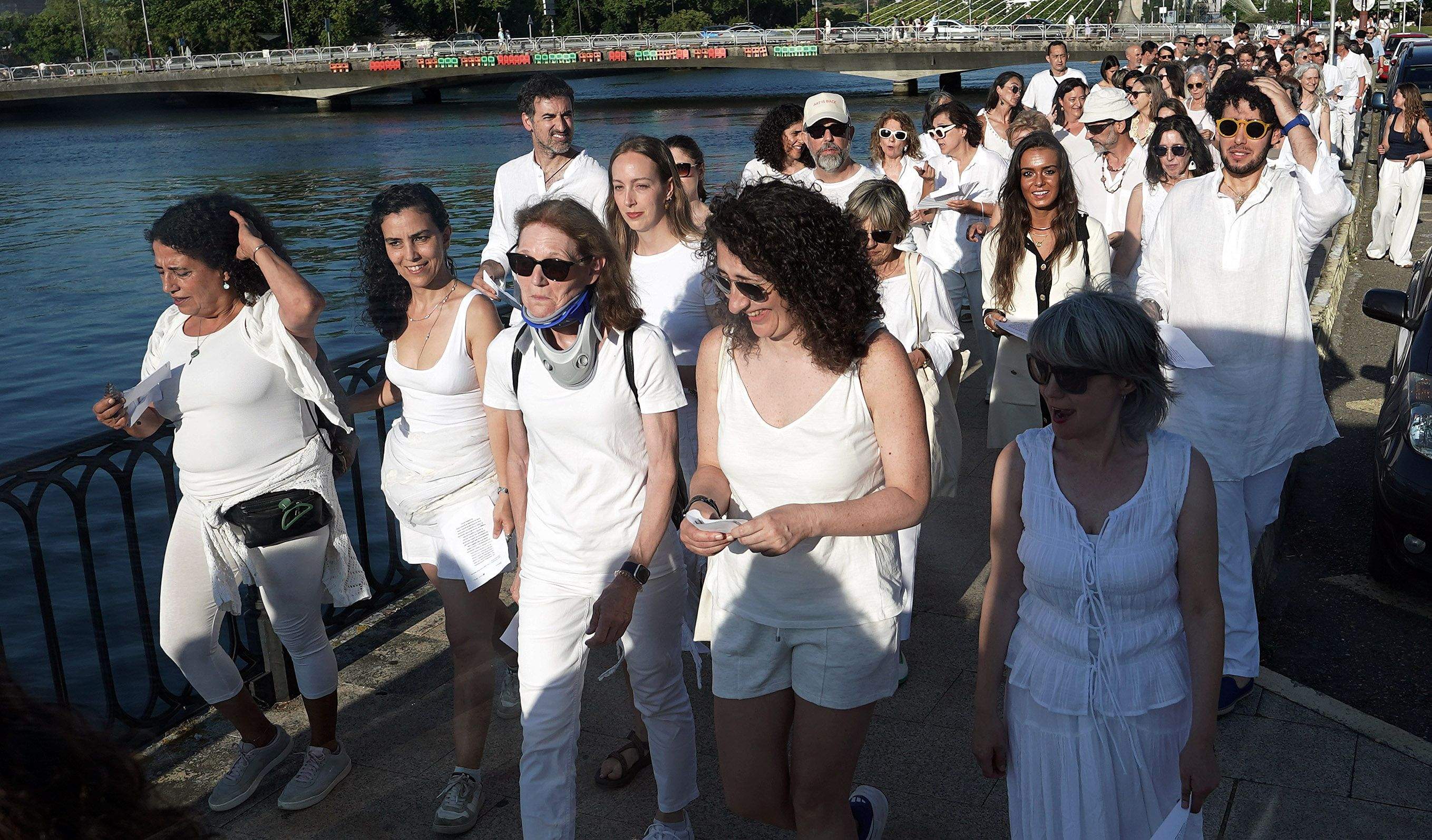 'Libertas', la performance de Vasco Araújo en la Bienal de Arte de Pontevedra