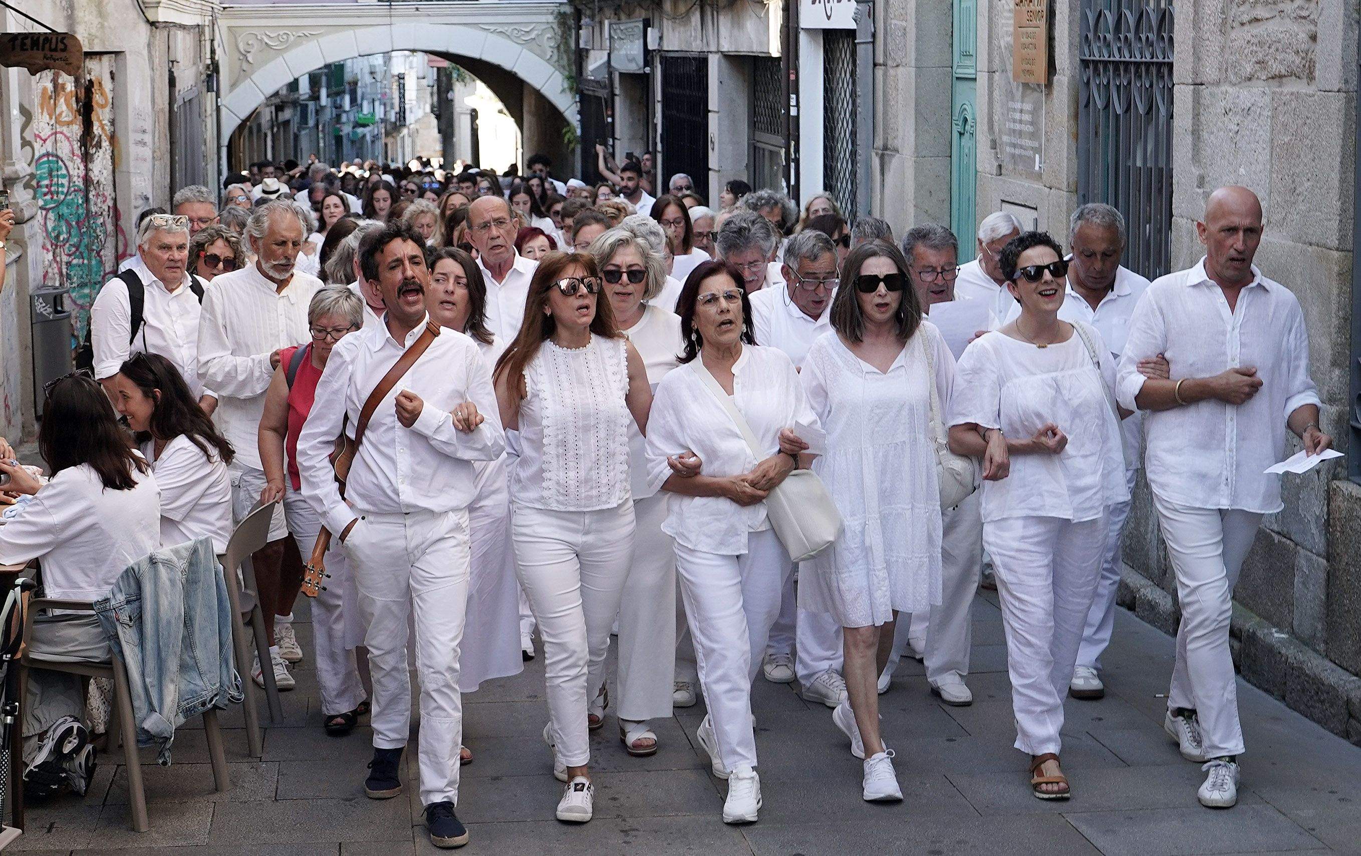 'Libertas', a performance de Vasco Araújo na Bienal de Arte de Pontevedra