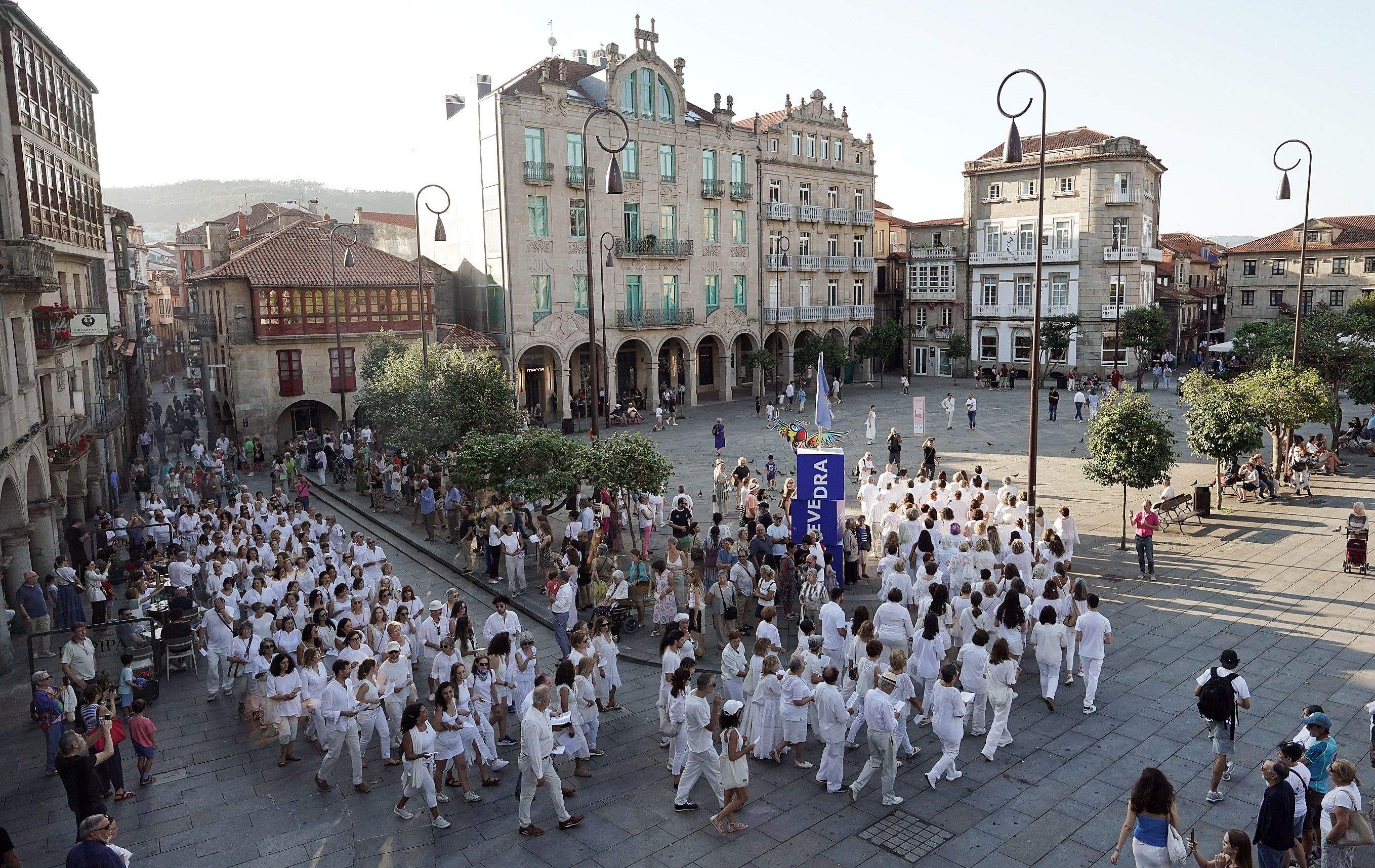 'Libertas', la performance de Vasco Araújo en la Bienal de Arte de Pontevedra