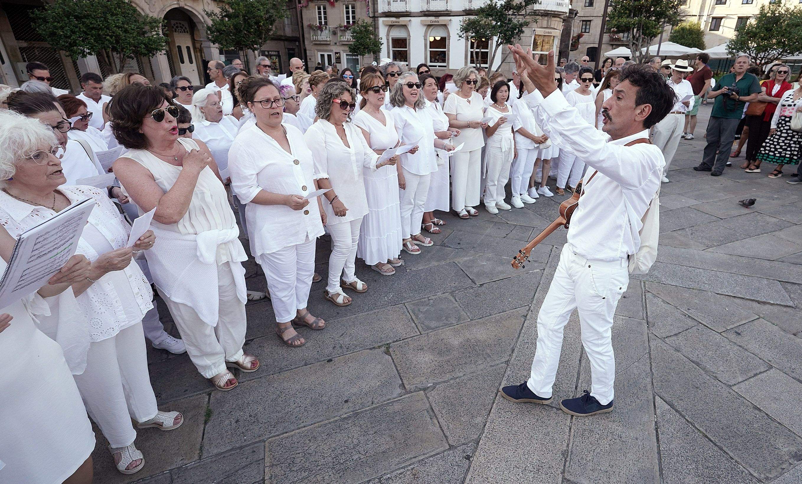 'Libertas', la performance de Vasco Araújo en la Bienal de Arte de Pontevedra