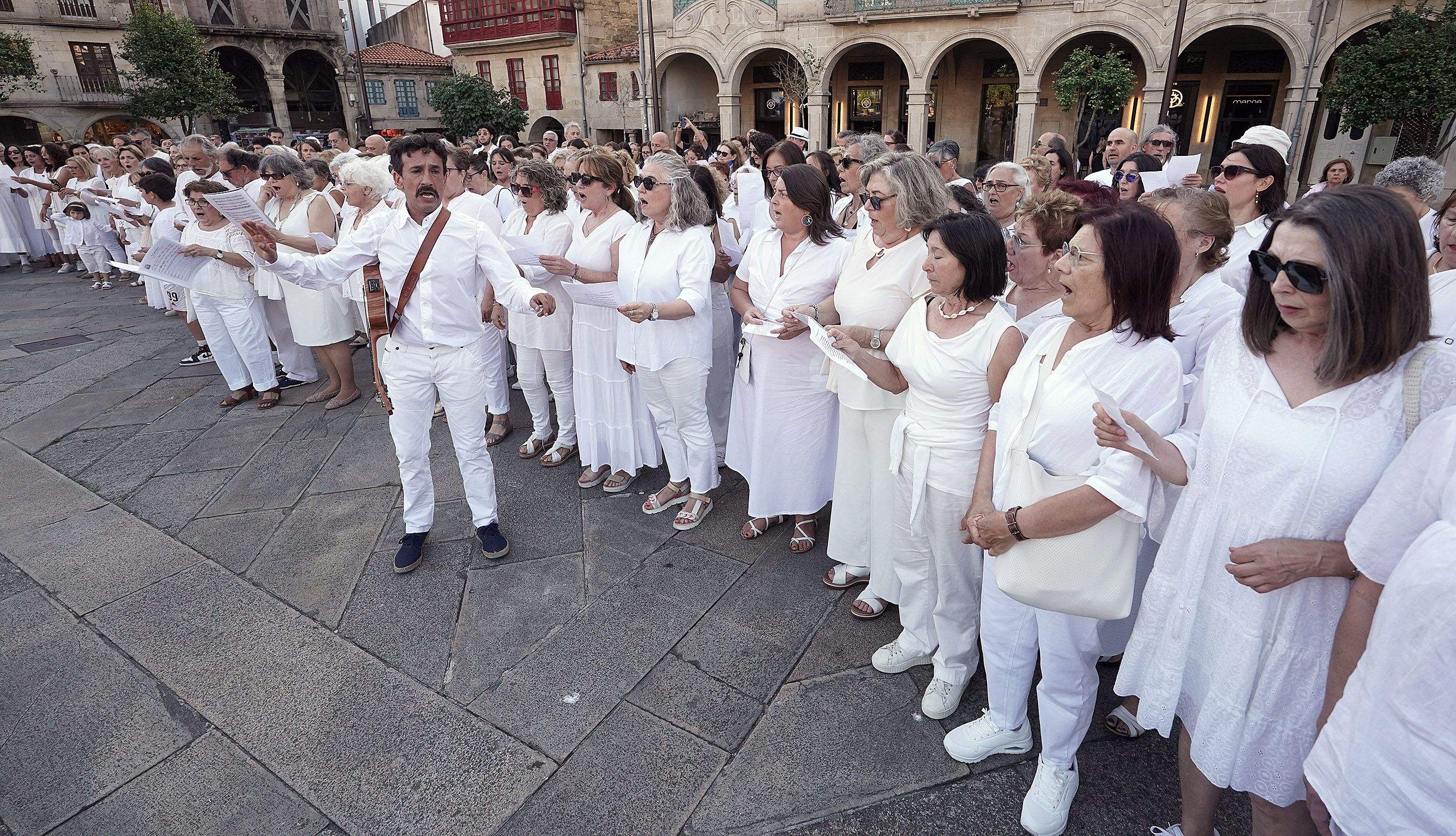 'Libertas', la performance de Vasco Araújo en la Bienal de Arte de Pontevedra