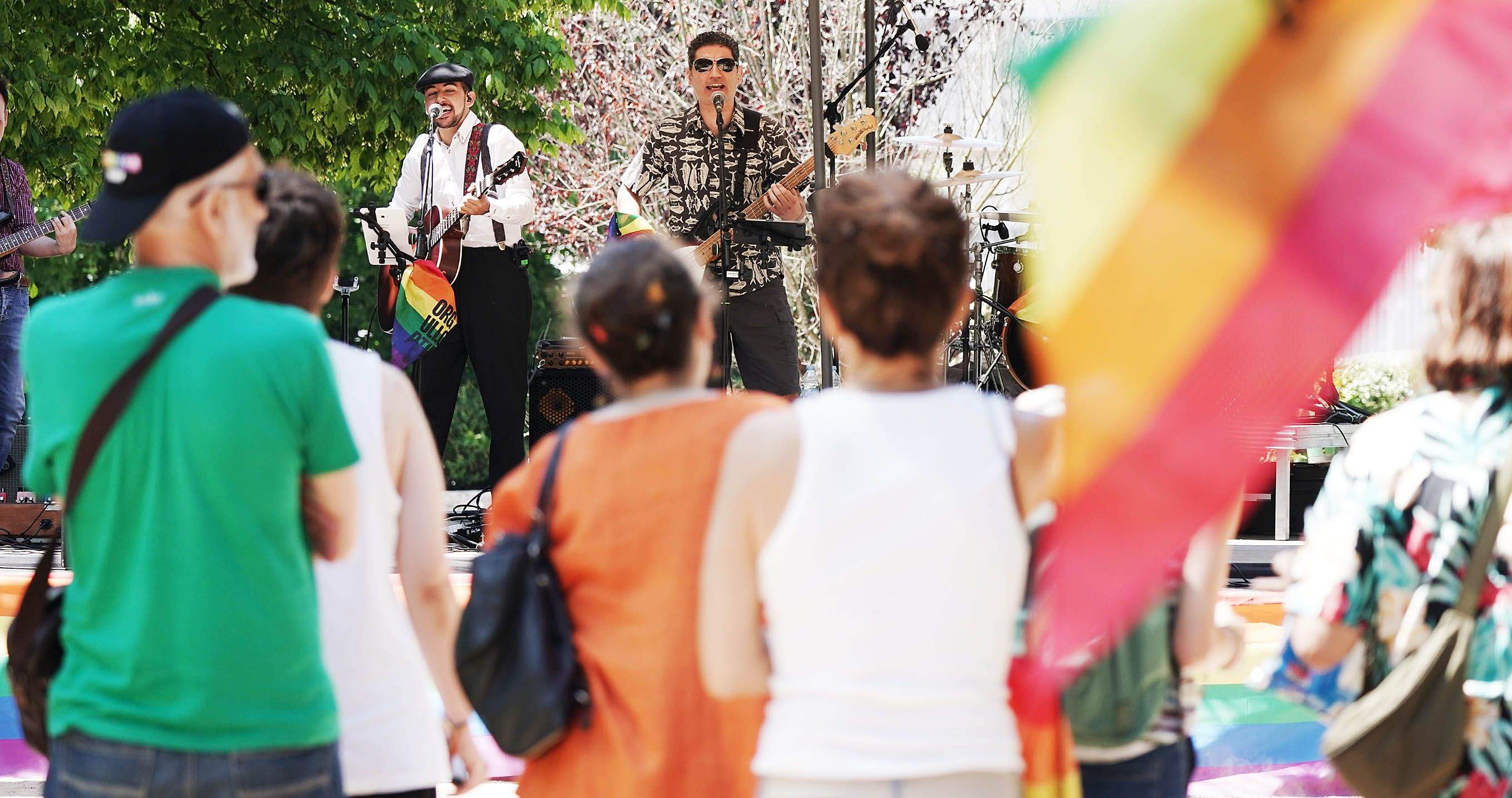 Festa do Orgullo PTV+ no parque das Palmeiras