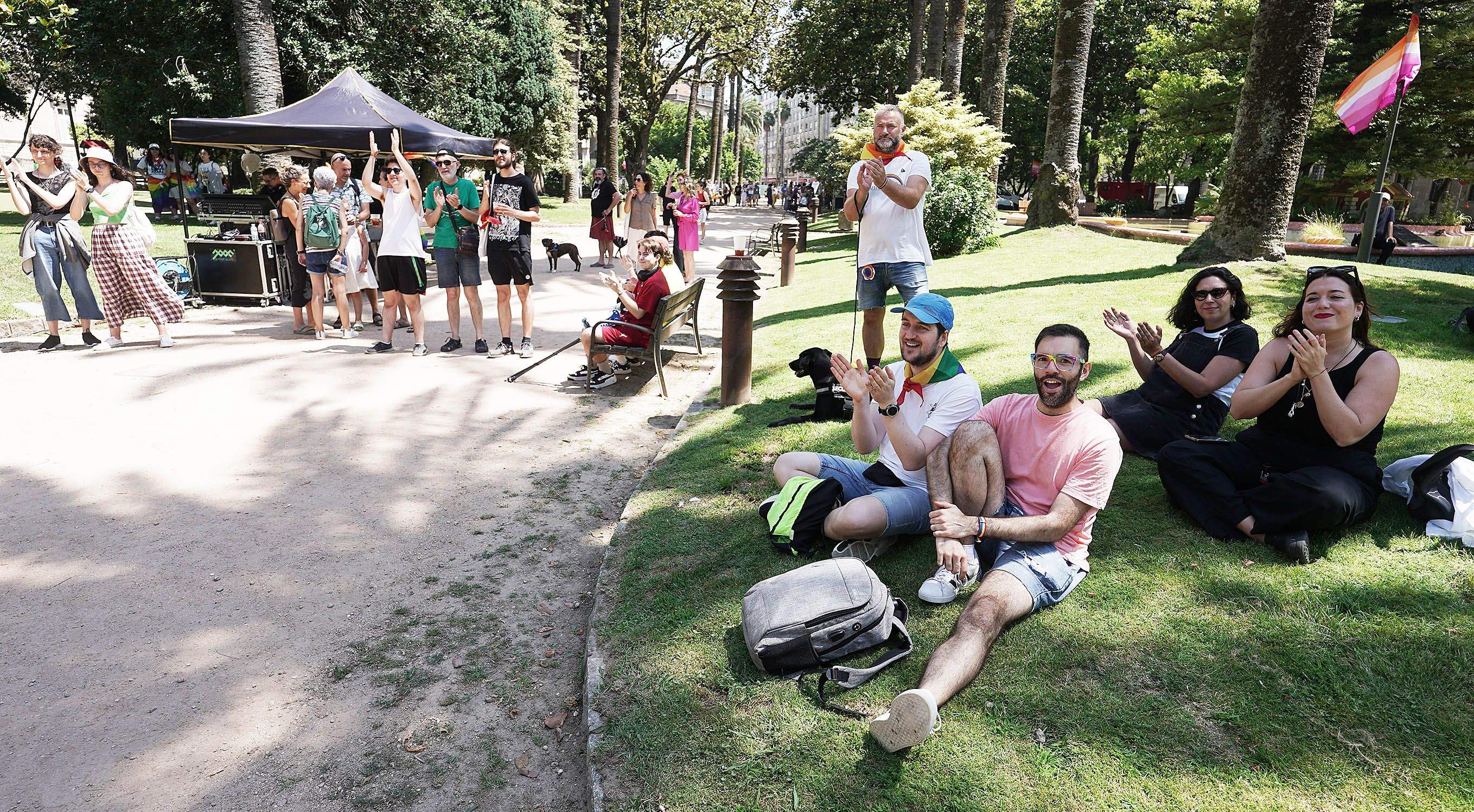 Festa do Orgullo PTV+ no parque das Palmeiras
