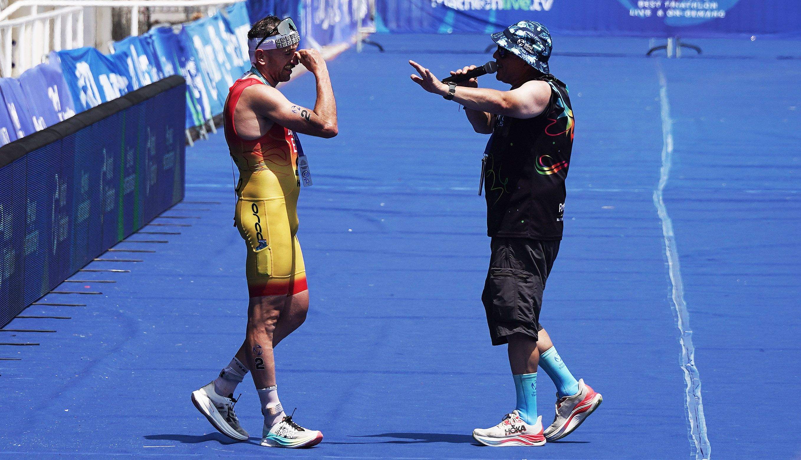 Carreira a pé do Mundial de tríatlon de longa distancia Carreira a pé do Mundial de tríatlon de longa distancia