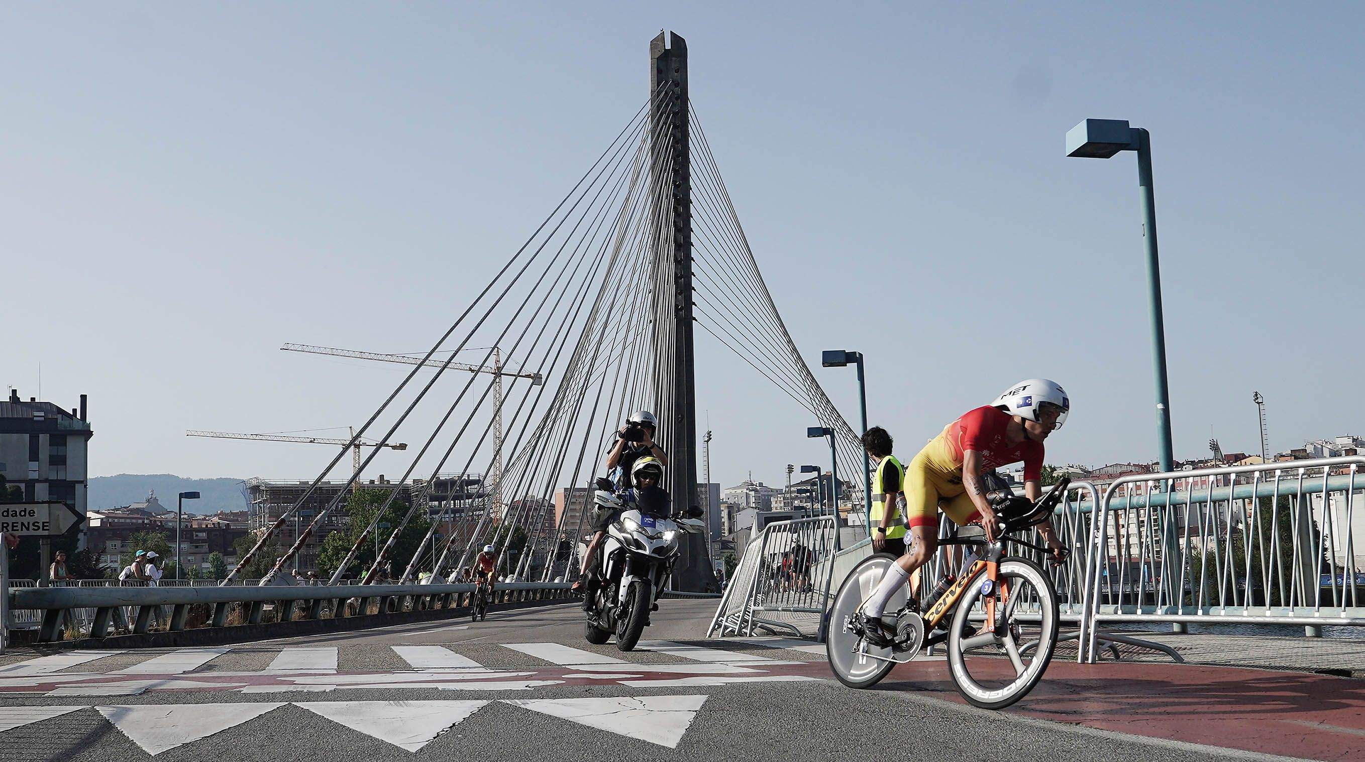 Segmento ciclista do Mundial de tríatlon de longa distancia Segmento ciclista do Mundial de tríatlon de longa distancia