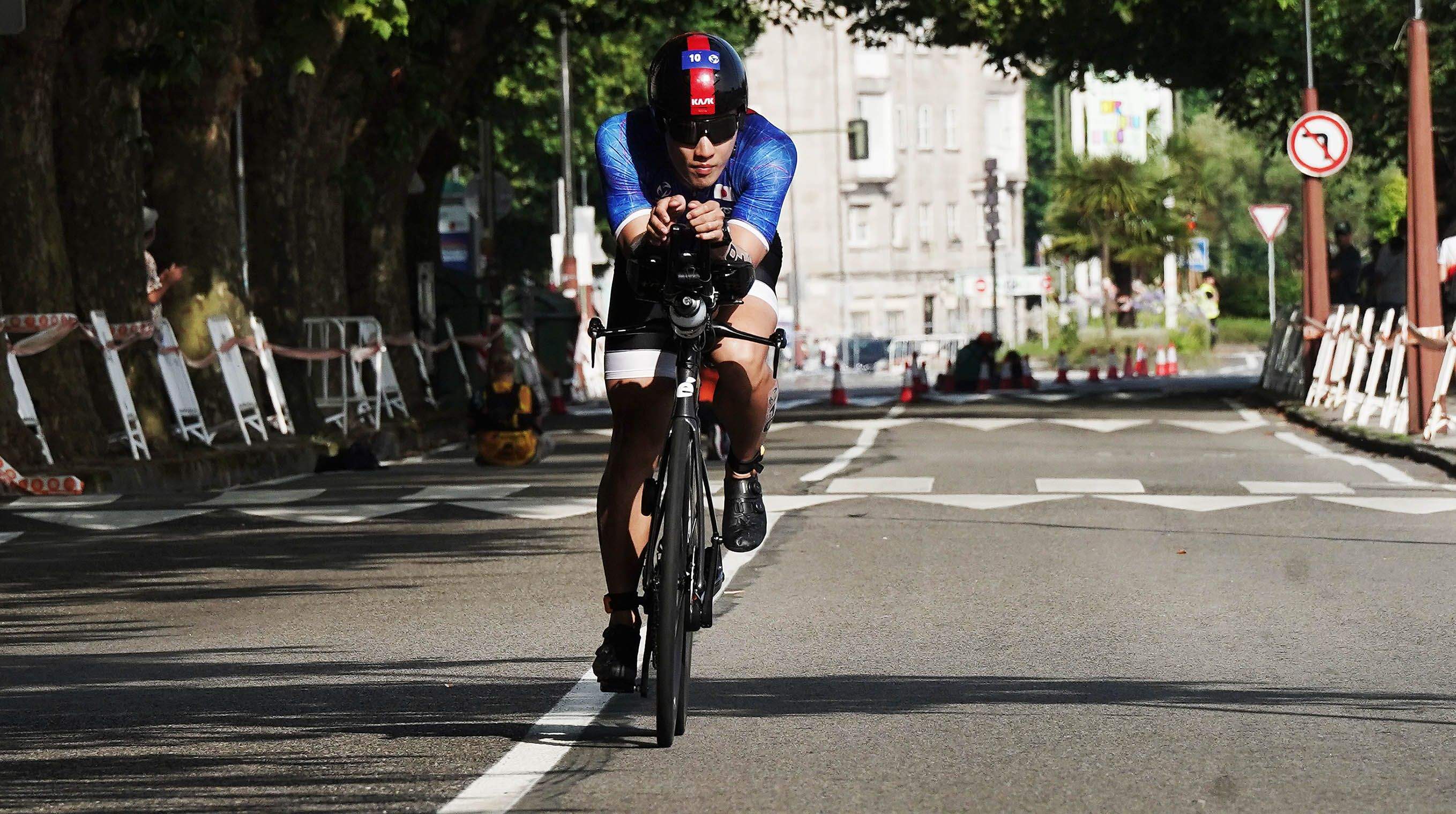 Segmento ciclista do Mundial de tríatlon de longa distancia Segmento ciclista do Mundial de tríatlon de longa distancia