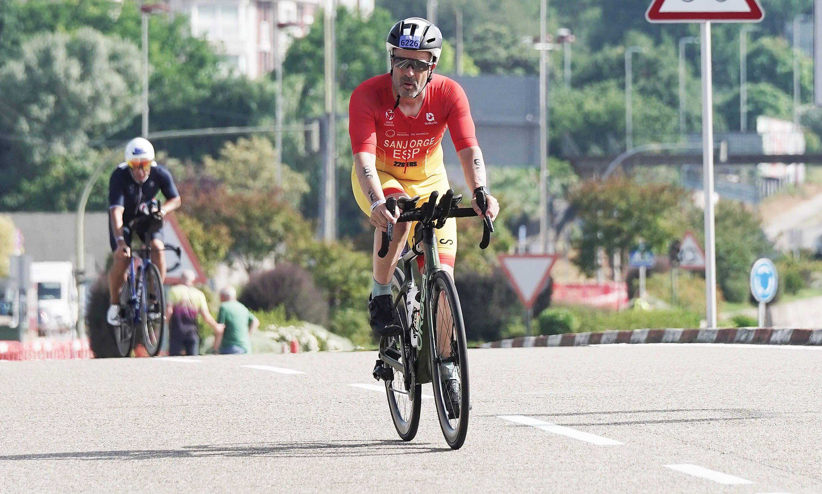 Segmento ciclista do Mundial de tríatlon de longa distancia Segmento ciclista do Mundial de tríatlon de longa distancia