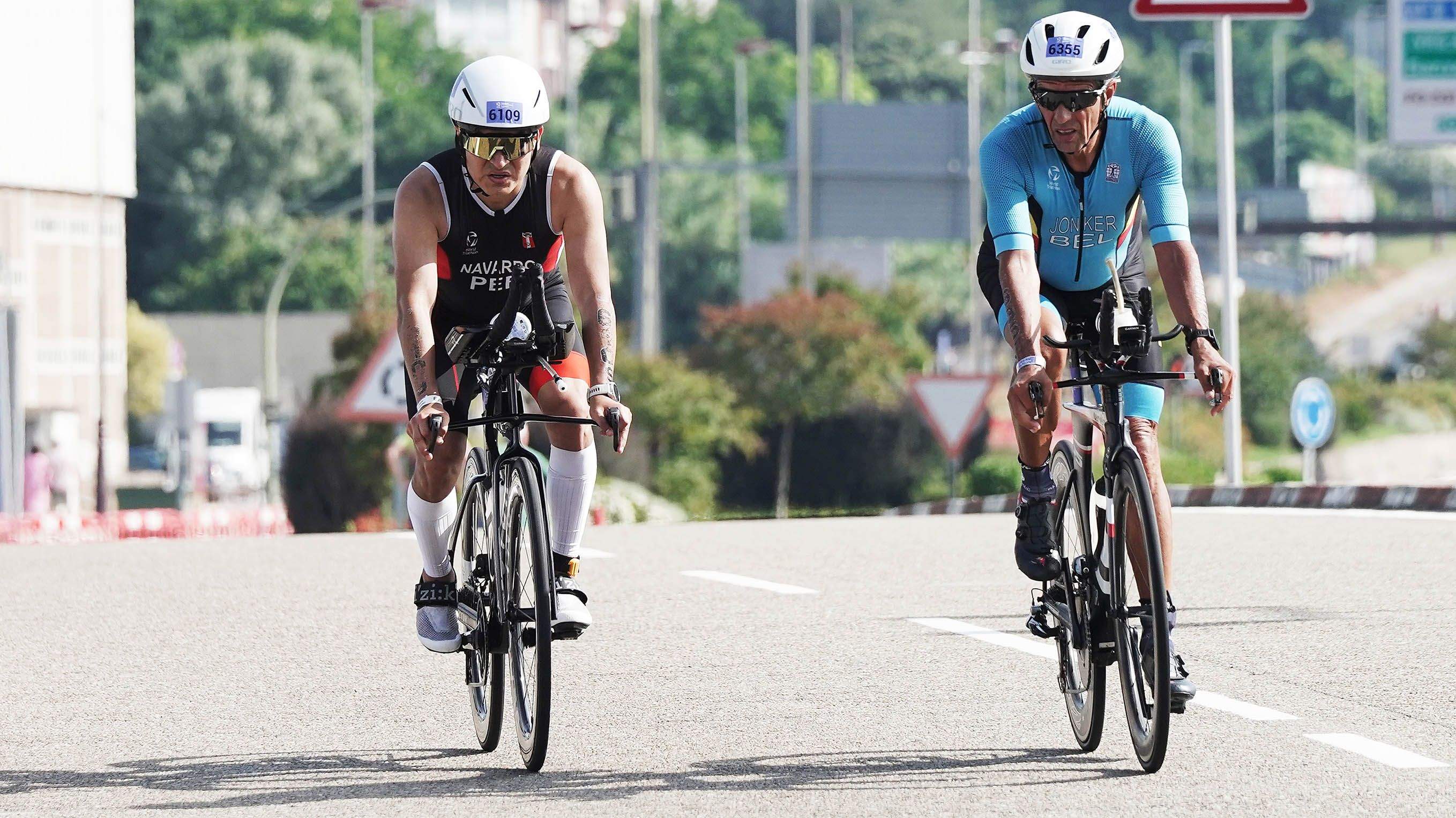 Segmento ciclista do Mundial de tríatlon de longa distancia Segmento ciclista do Mundial de tríatlon de longa distancia