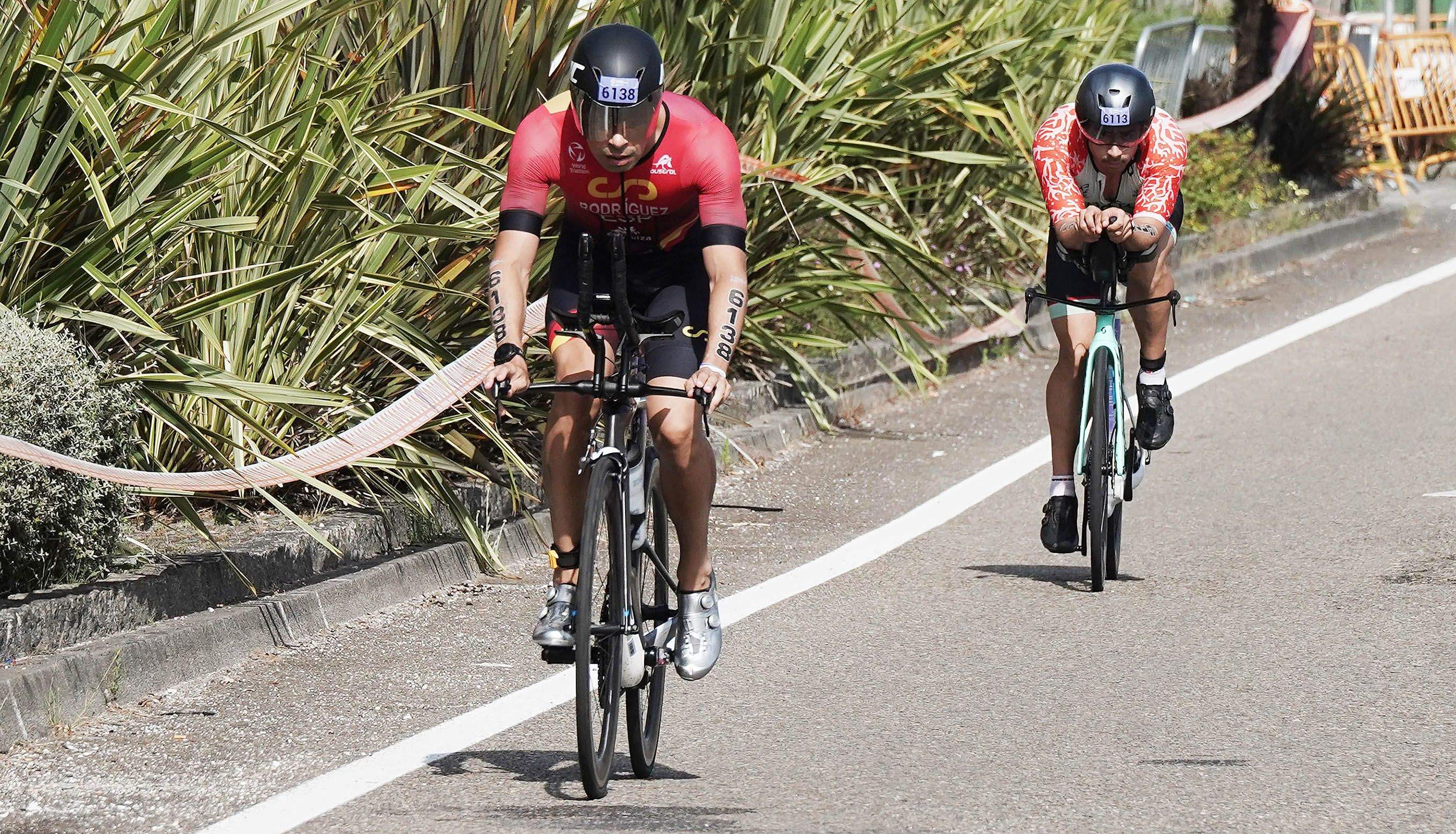Segmento ciclista do Mundial de tríatlon de longa distancia Segmento ciclista do Mundial de tríatlon de longa distancia