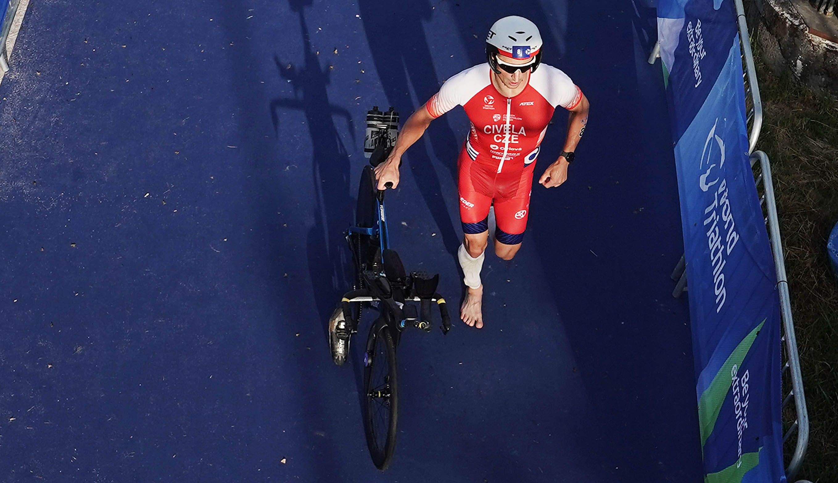 Segmento ciclista do Mundial de tríatlon de longa distancia Segmento ciclista do Mundial de tríatlon de longa distancia
