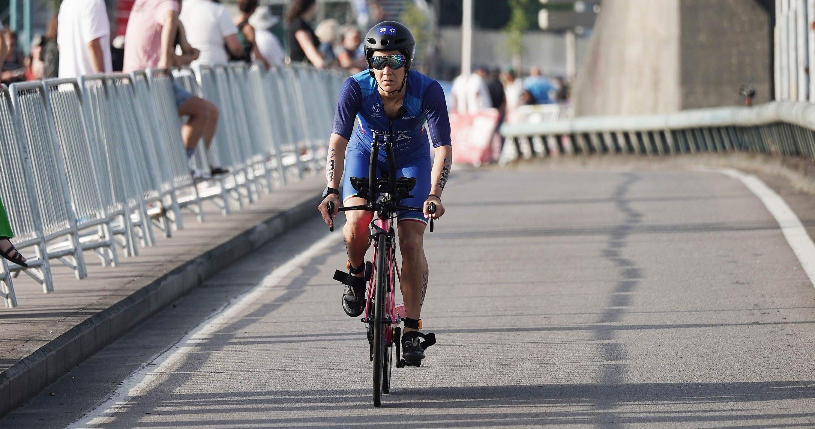 Segmento ciclista do Mundial de tríatlon de longa distancia Segmento ciclista do Mundial de tríatlon de longa distancia