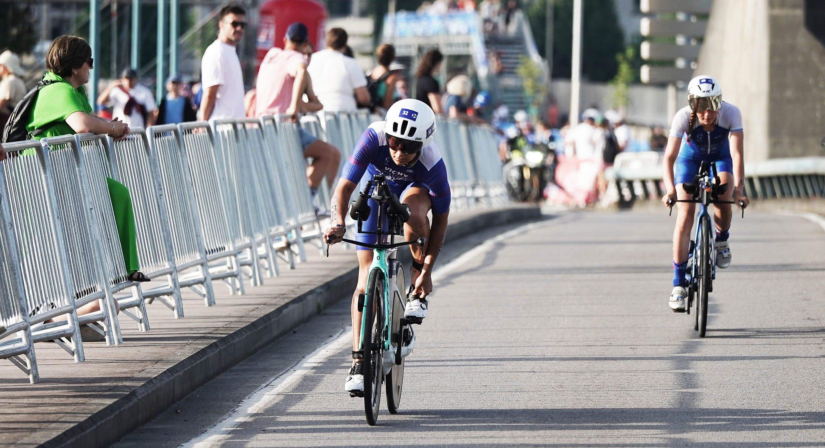 Segmento ciclista do Mundial de tríatlon de longa distancia Segmento ciclista do Mundial de tríatlon de longa distancia