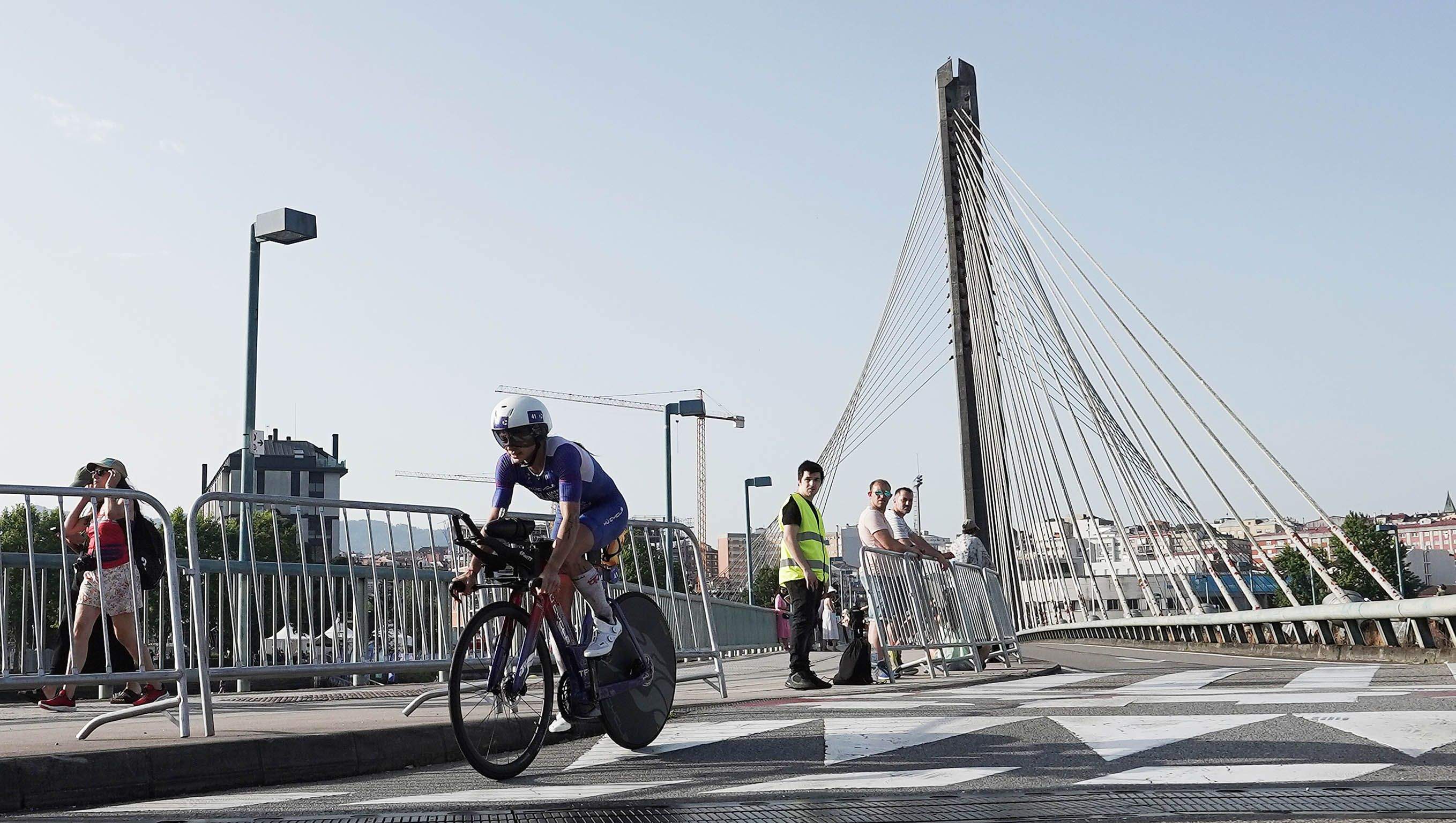 Segmento ciclista do Mundial de tríatlon de longa distancia Segmento ciclista do Mundial de tríatlon de longa distancia