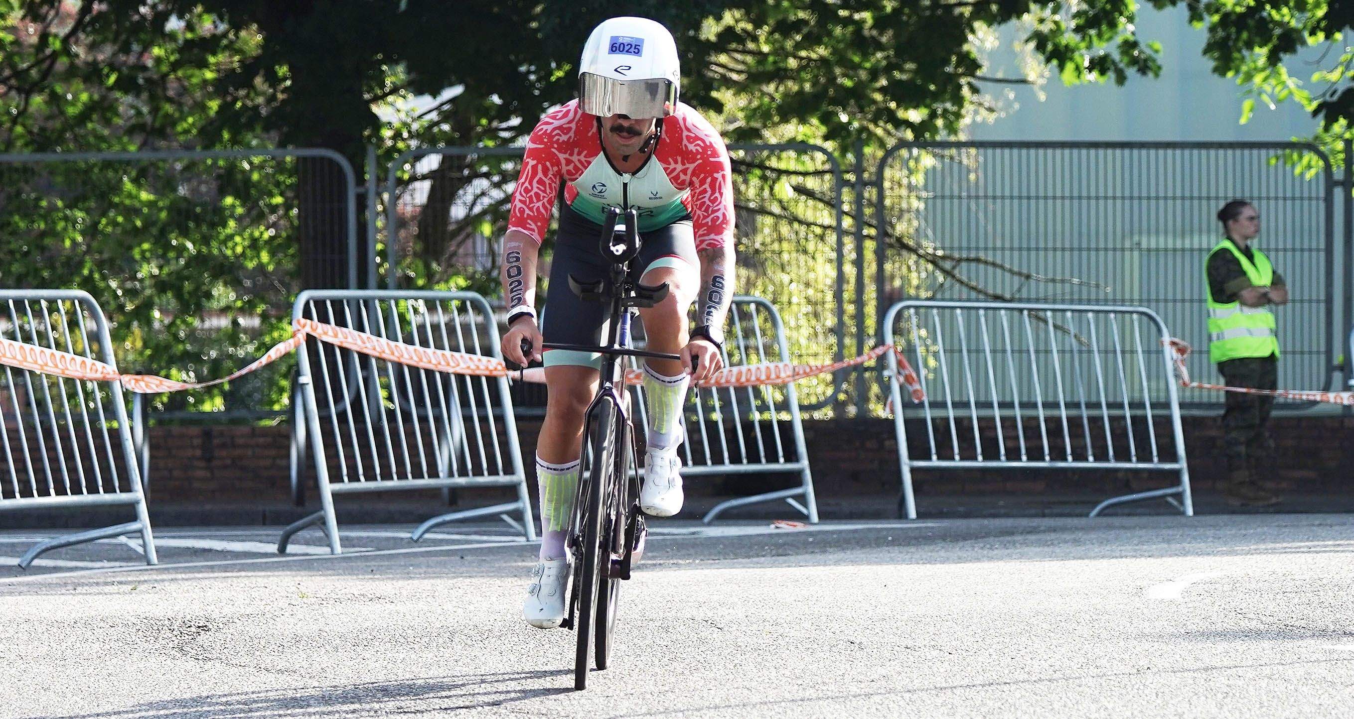 Segmento ciclista do Mundial de tríatlon de longa distancia Segmento ciclista do Mundial de tríatlon de longa distancia