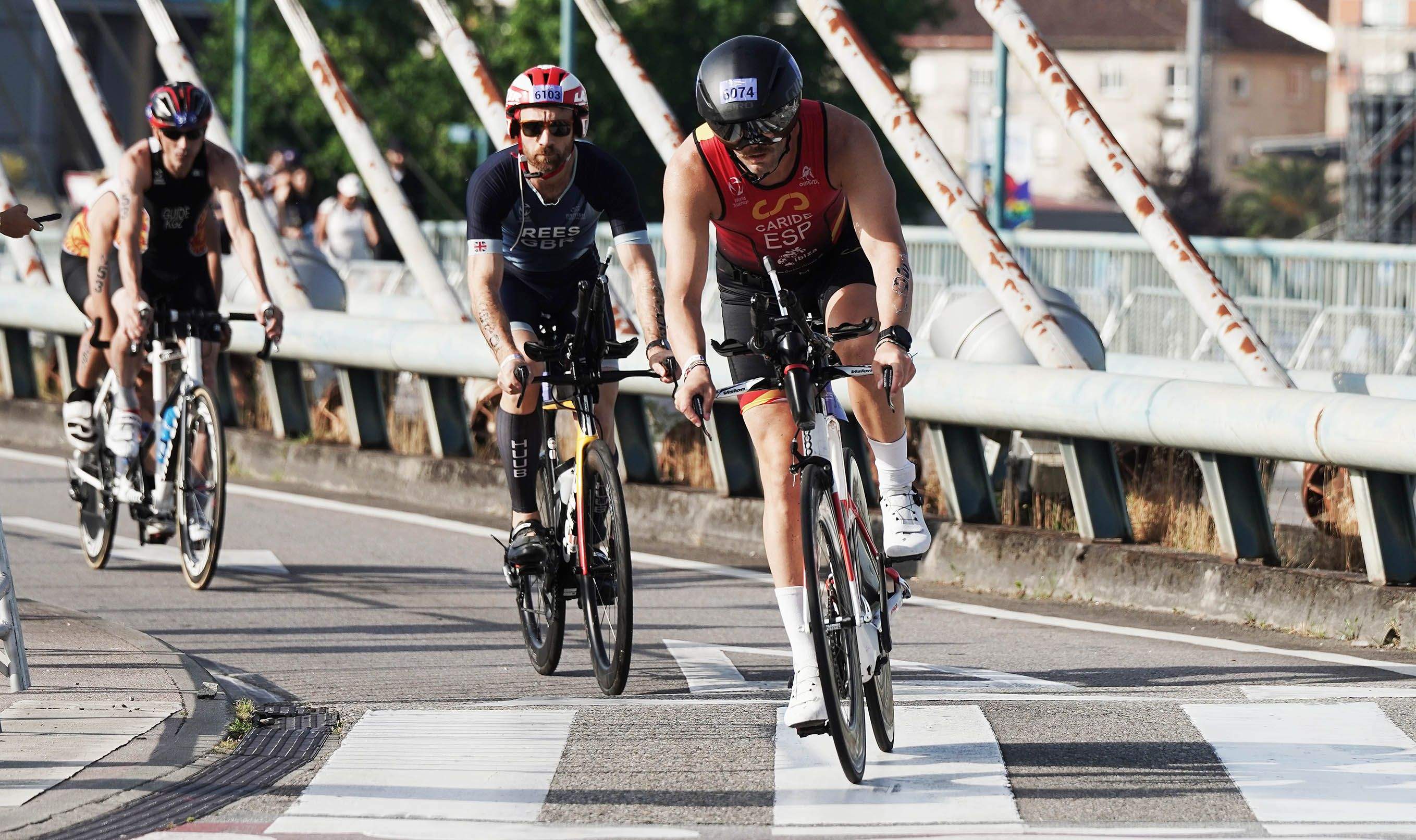 Segmento ciclista do Mundial de tríatlon de longa distancia Segmento ciclista do Mundial de tríatlon de longa distancia
