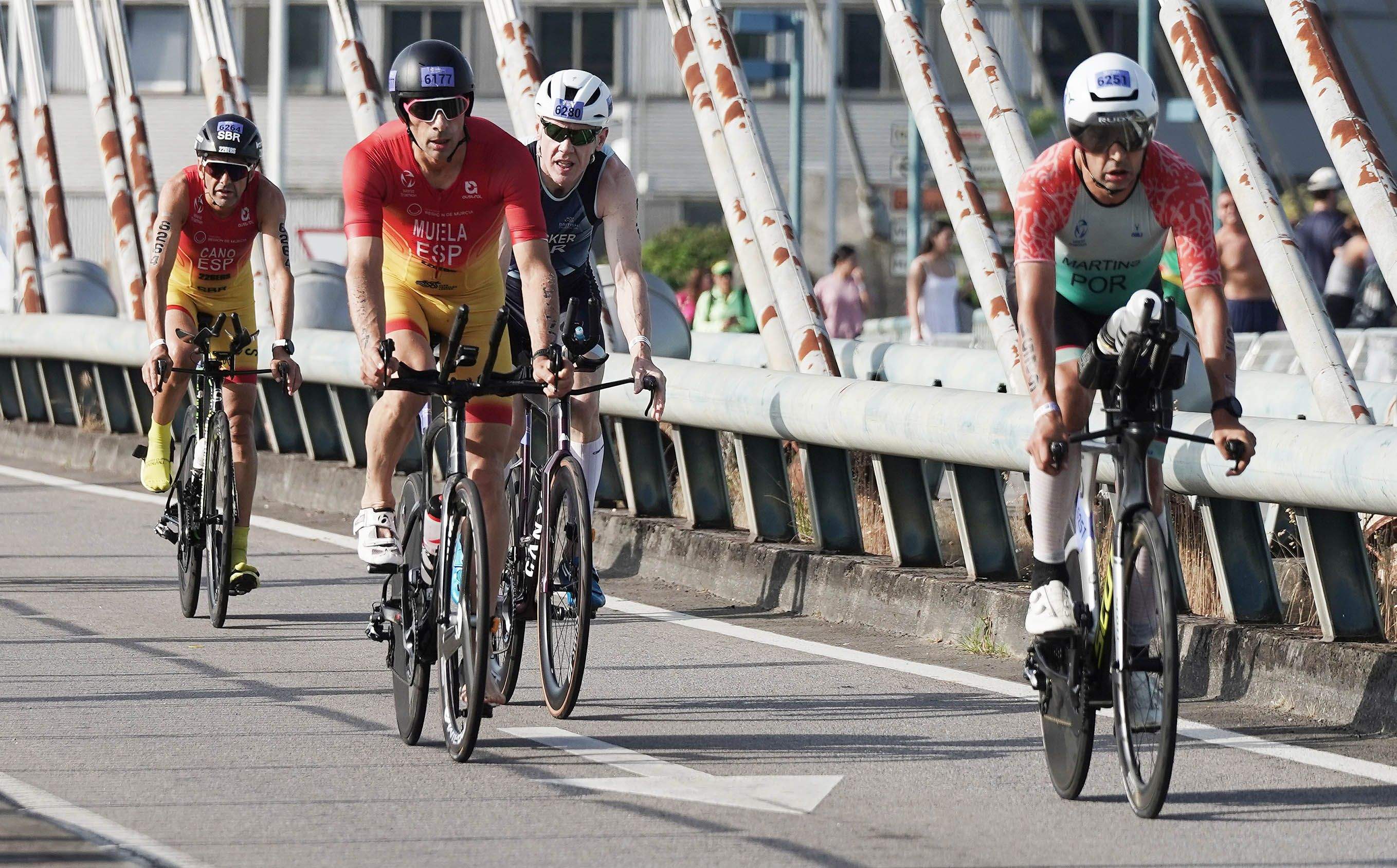 Segmento ciclista do Mundial de tríatlon de longa distancia Segmento ciclista do Mundial de tríatlon de longa distancia